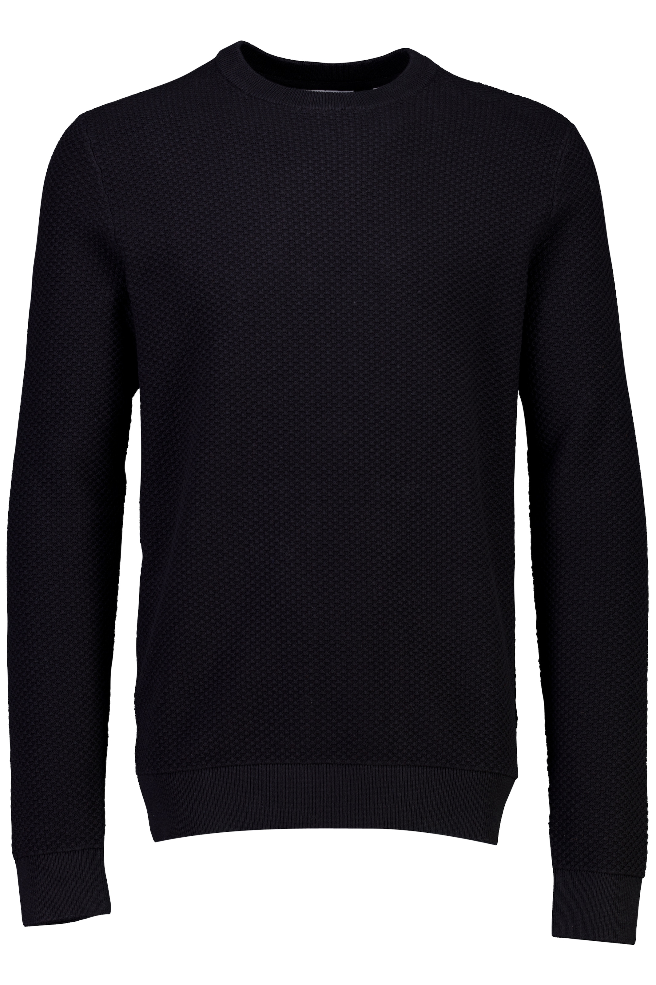 LINDBERGH Pull en tricot mit Rundhals und aus reiner Baumwolle