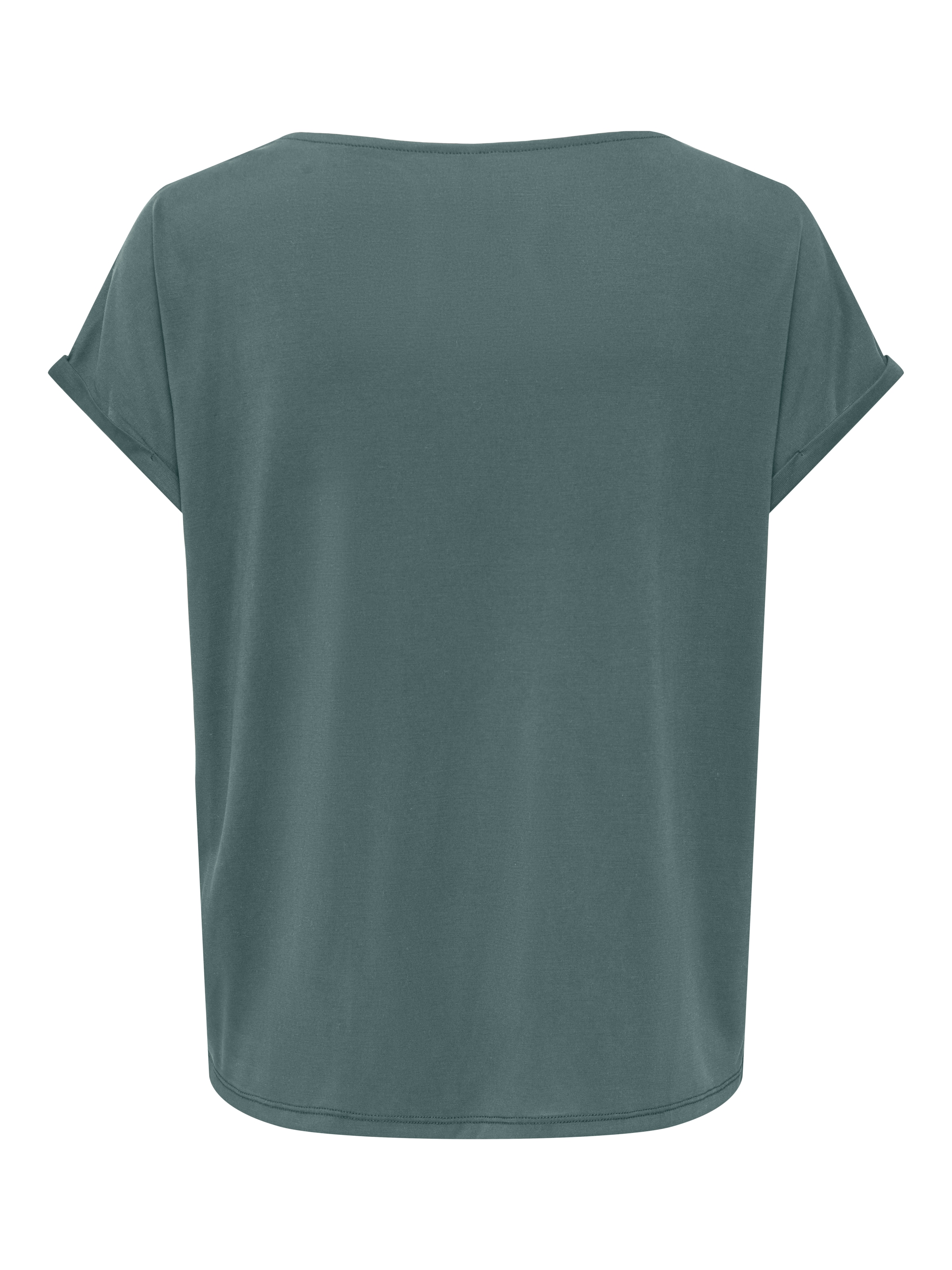 ONLY T-shirt en V »ONLFREE S/S CROCHET TOP CS JRS« mélange de matériaux, coupe régulière
