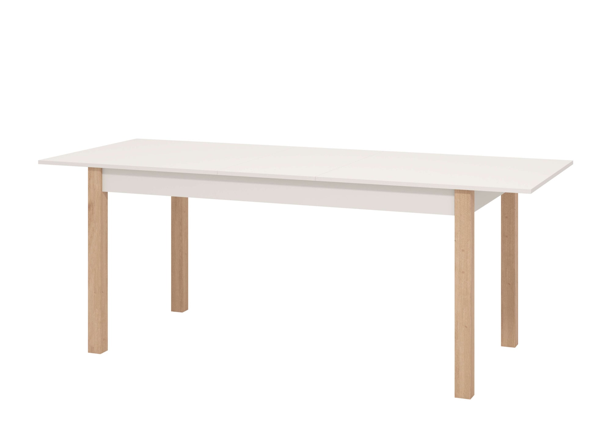 Home affaire Esstisch »Belfort, 160-200 cm, Elegant, modern und stilvolles Design« Verlängerbar durch Einlegeplatte, trendige Farbe