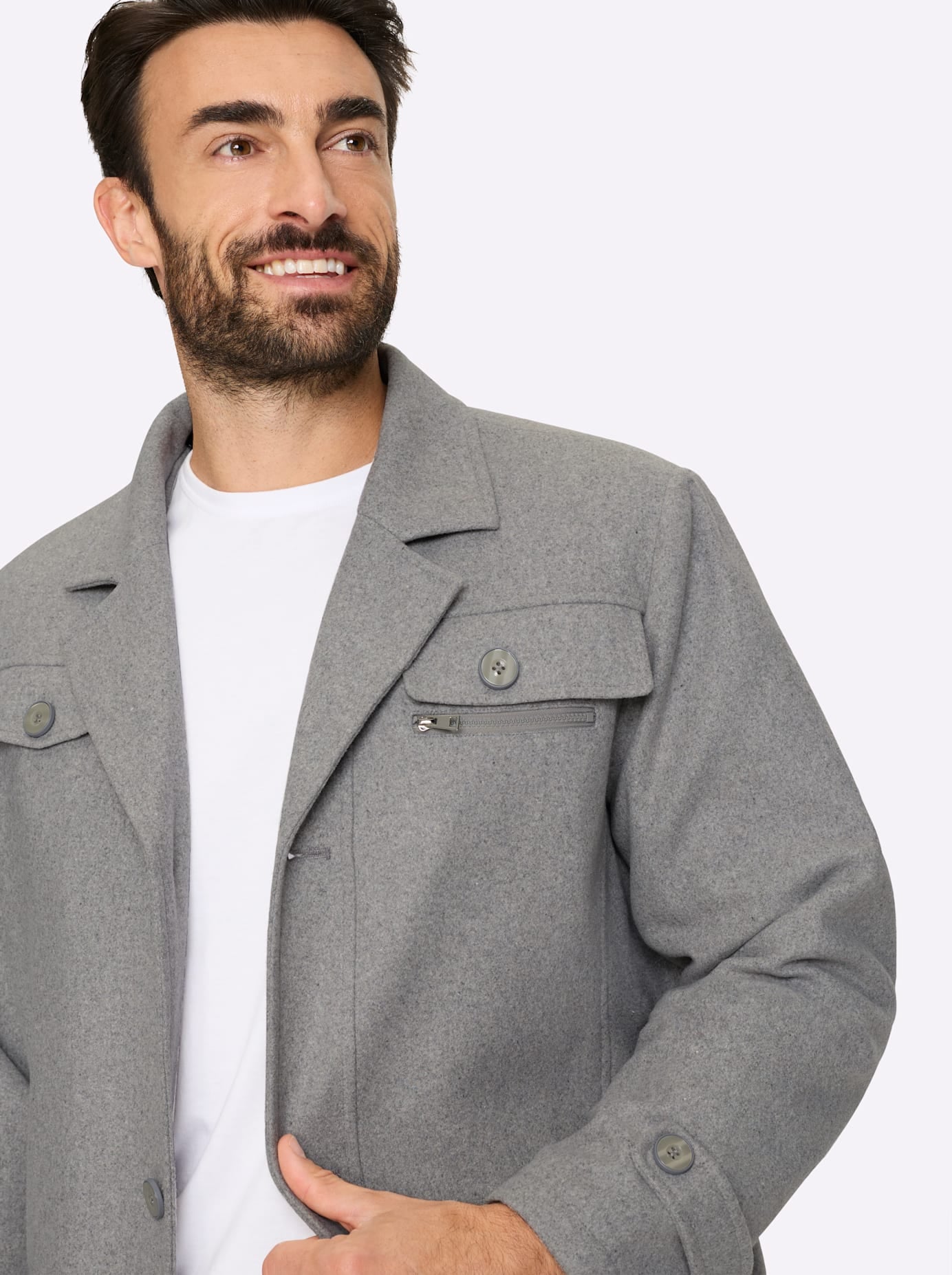 Marco Donati Veste longue ohne Kapuze