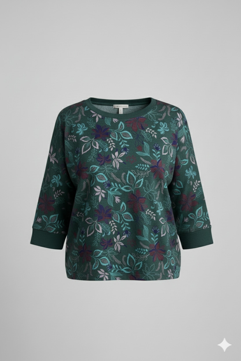 Ragwear 3/4-Arm-Shirt »SHIMONA FLOWERS O«
