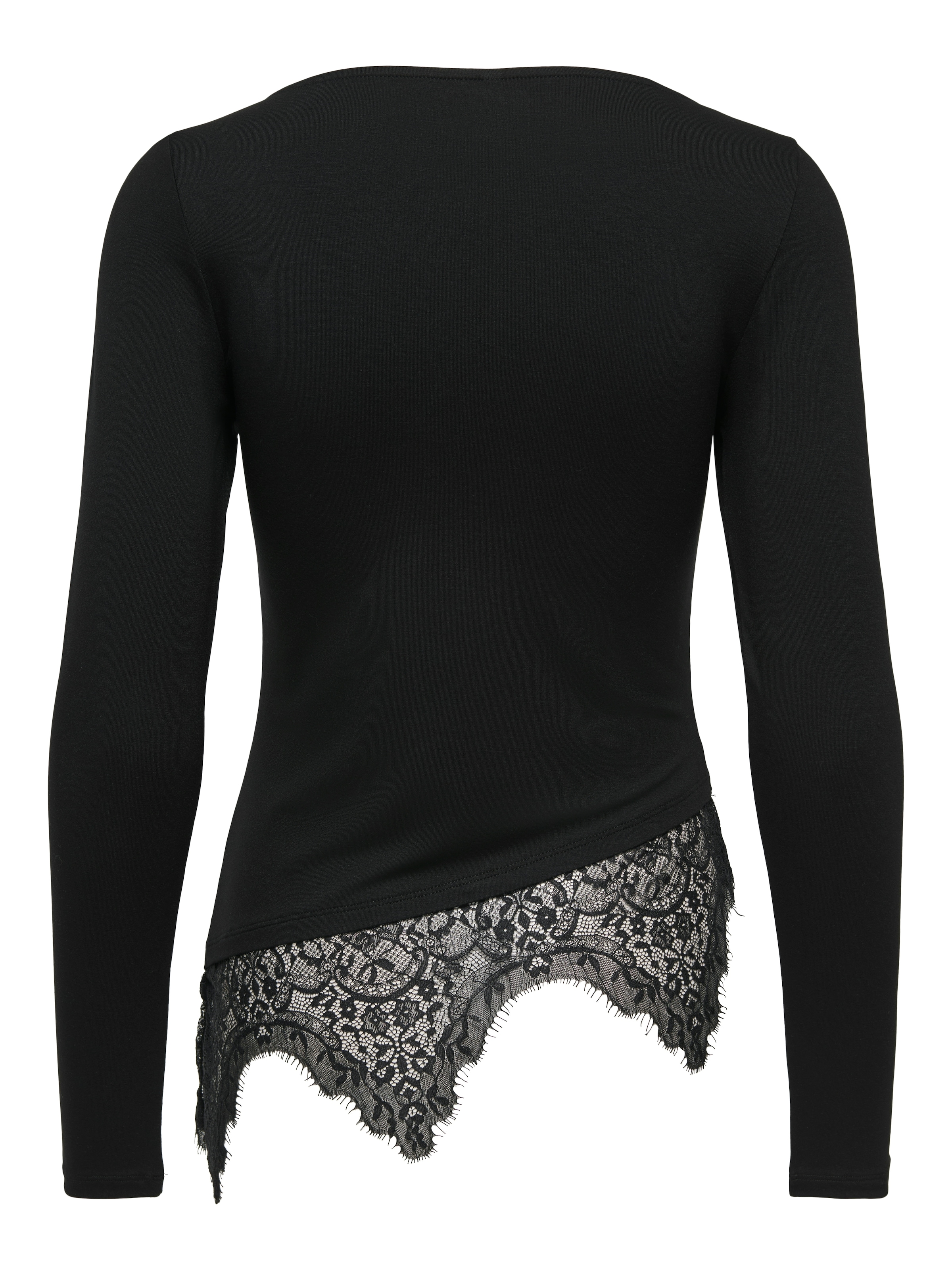 ONLY Spitzenshirt »ONLLAILA L/S LACE MIX TOP JRS NOOS« Viskosemischung, regular fit