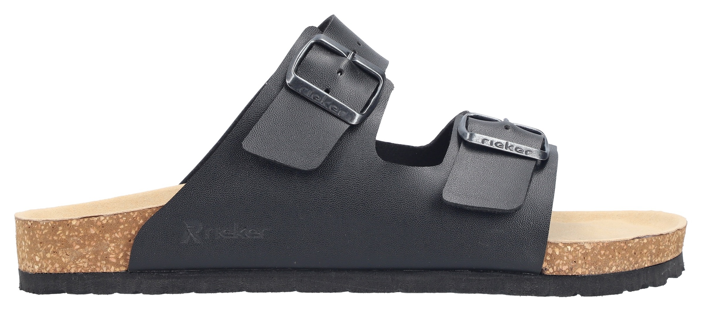 Rieker  Sommerschuh, Schlappen, Hausschuh, mit zwei Schnallenverschlüssen