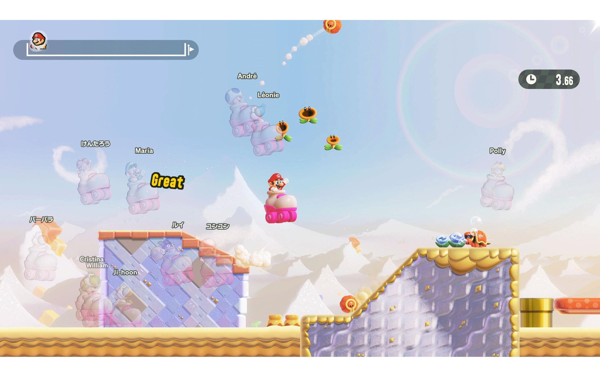 Nintendo Spielesoftware »Switch 2 Super Mario Bros. Wonder –  Gemeinsam im Bellabel-Park« Nintendo Switch 2