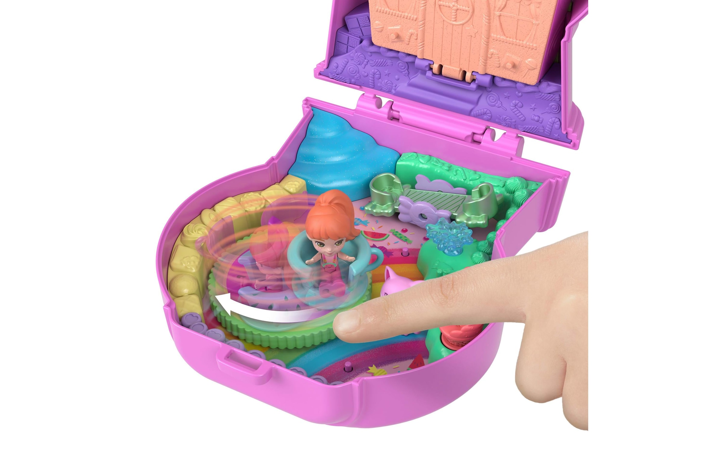 Polly Pocket Spielwelt »Wassermelone- Kaugummi Schatulle«