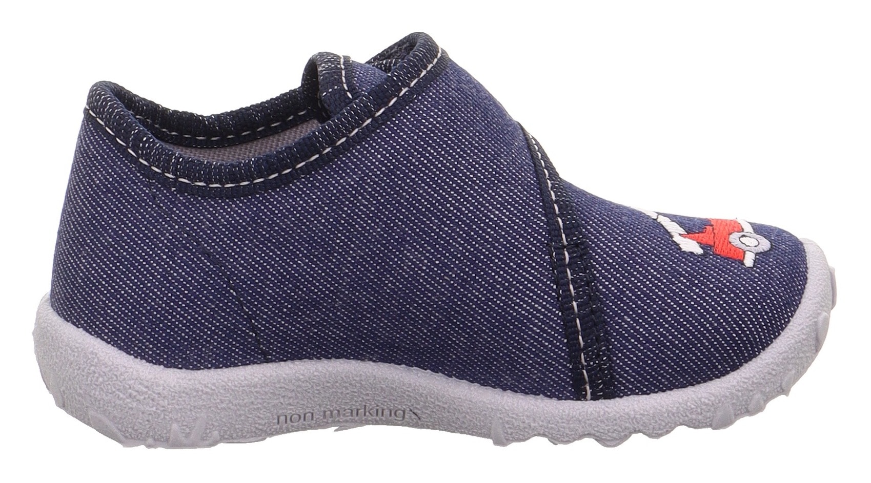 Superfit Chausson »SPOTTY WMS: mittel«  Kindergartenschuh mit buntem Muster, Grössenschablone zum Download