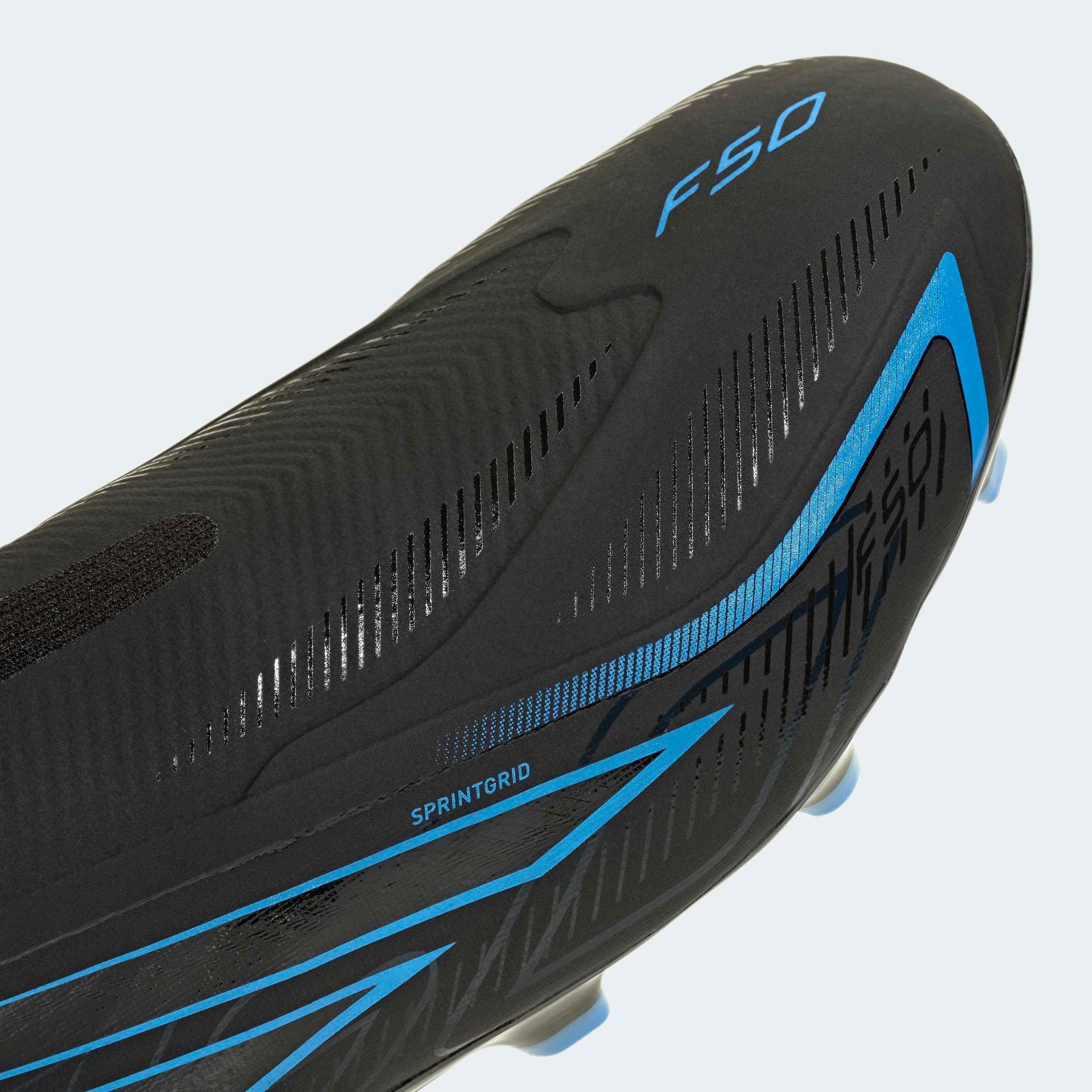 adidas Performance Fussballschuh »F50 HYPERFAST LEAGUE , FESTE BÖDEN, SCHNÜRLOS«  Aussensohle für Rasen und feste Böden