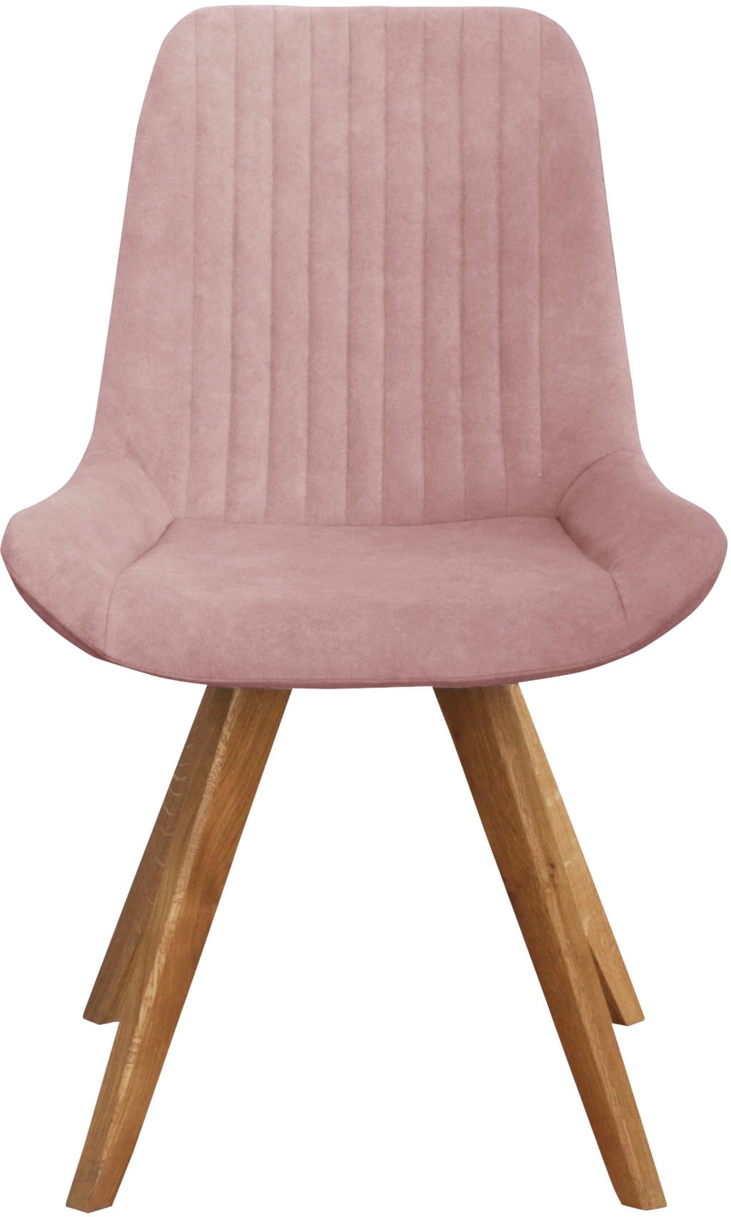 GOODproduct Schalenstuhl »Bratislava« (Set) 2 Stk.Gestell Eiche massiv geölt, Easy Care-Stoff