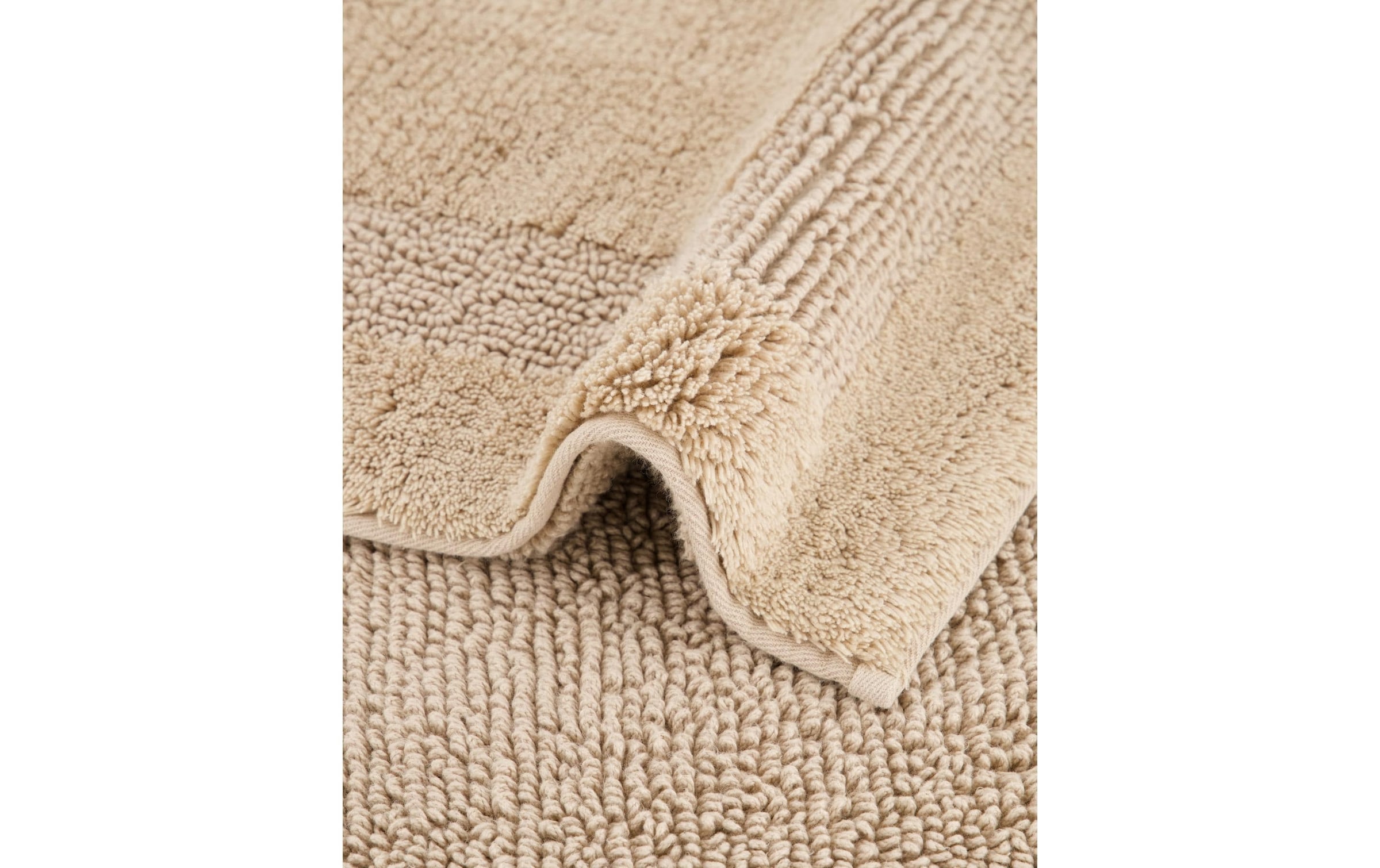 Cawö Badematte »60 x 100 cm« Hochwertige Wende-Badematte aus reiner Baumwolle