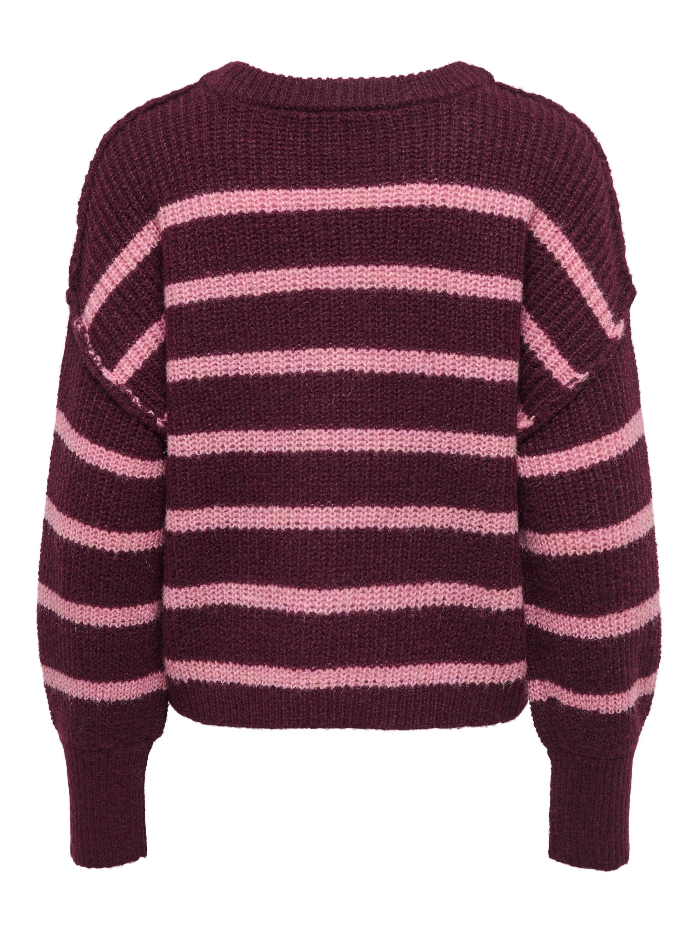 ONLY Strickpullover »ONLMALLY LS DETAIL O-NECK KNT NOOS« Kunstfaser, regular fit