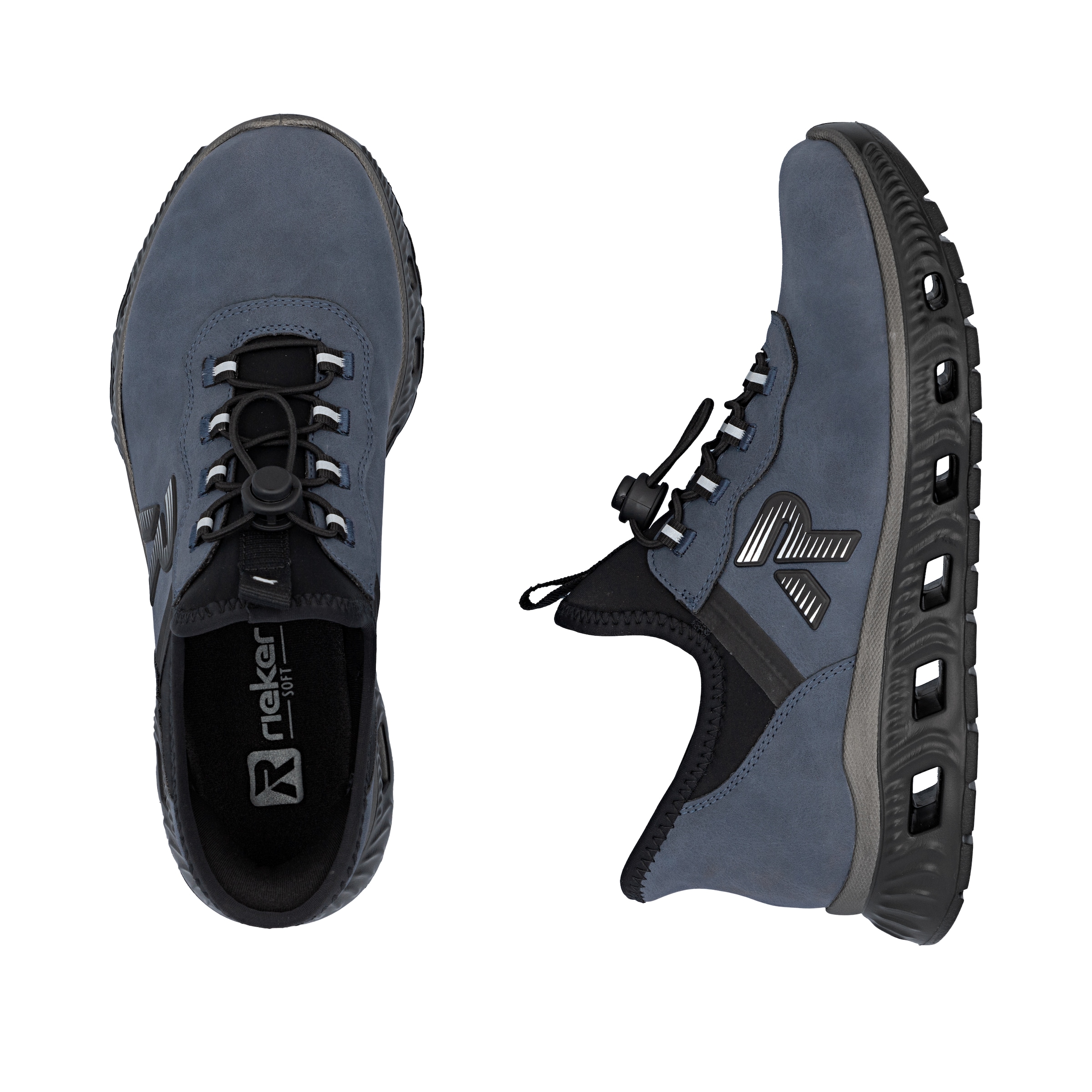 Rieker Baskets slip-on »Ready2GO«  chaussure à enfiler, chaussure basse, sneaker de loisirs avec fermeture rapide