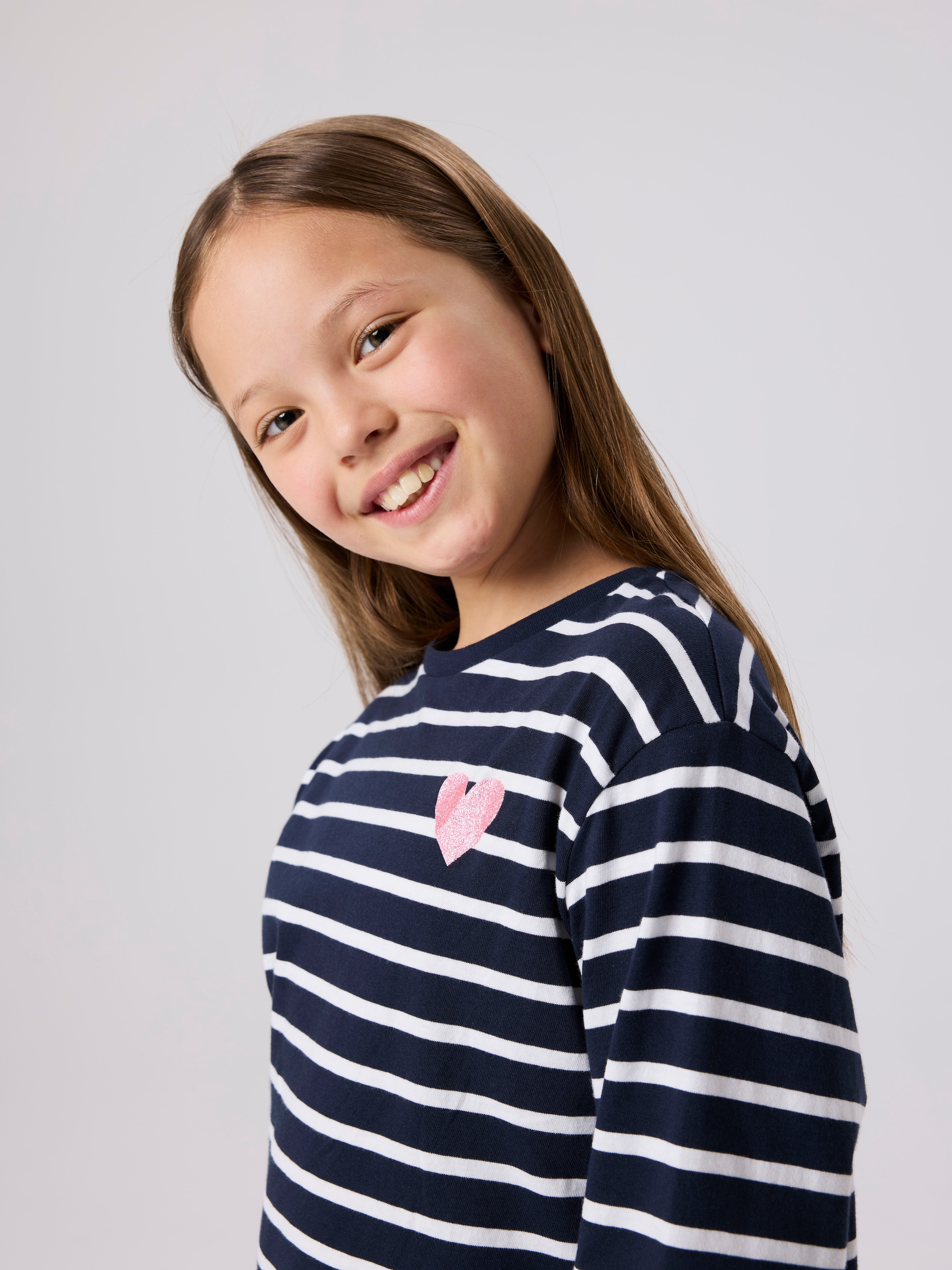 Name It Langarmshirt »NKFTOVELINA 2P LS NREG TOP PB« Packung, 2