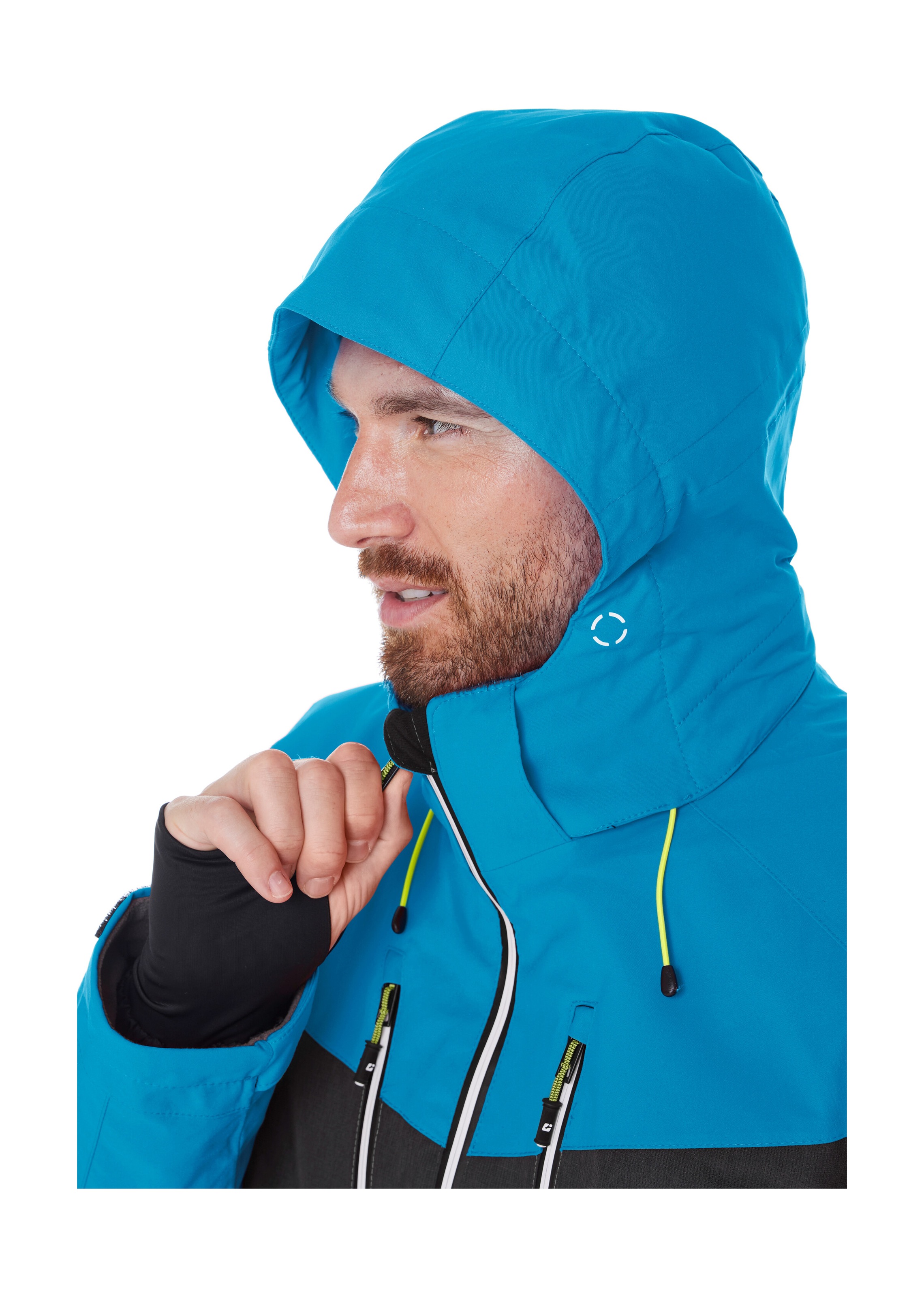 Killtec Veste de ski »KSW 45 MN SKI JCKT« Trendige, wasserdichte Skijacke mit abnehmbarer Kapuze und Schneefang