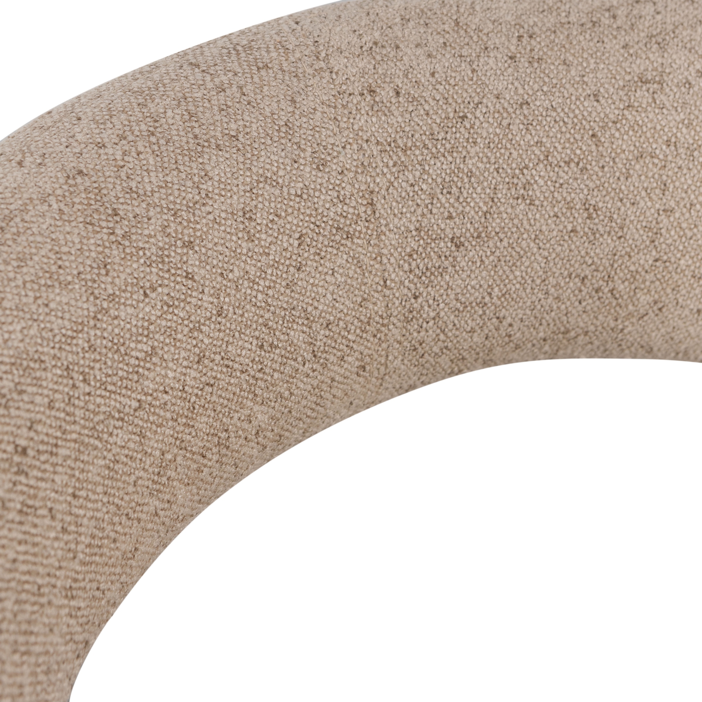 WOOOD Tabouret de bar »Noble mit Fussstütze und vollständig gepolstertem B 48 x T 52 x H 95 cm« revêtement en tissu, capacité 150 kg, haute résistance à l'usure