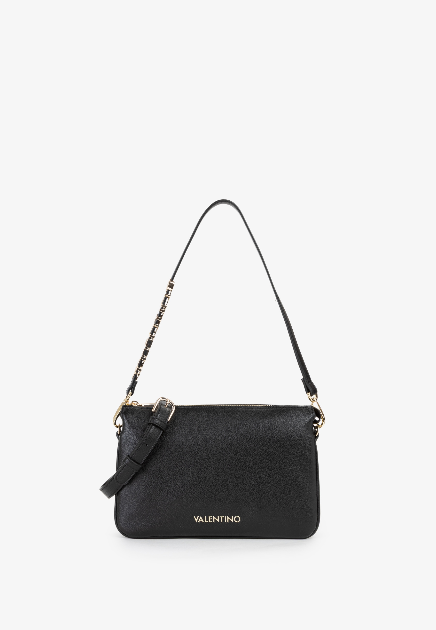 VALENTINO BAGS Umhängetasche »BARN« Damen Schultertasche, Crossbody mit Logo-Verzierung am Umhängeriemen