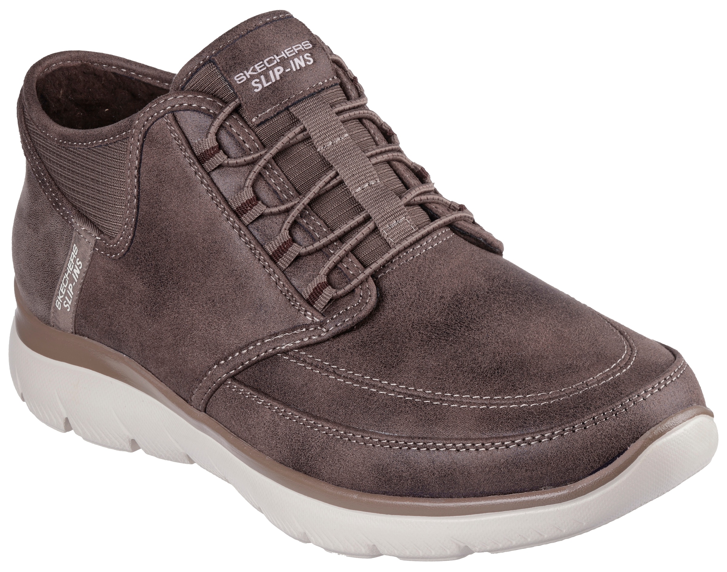 Skechers Baskets slip-on »SUMMITS«  , bottines à lacets, baskets Mid Cut avec Hands Free Slip-Ins™