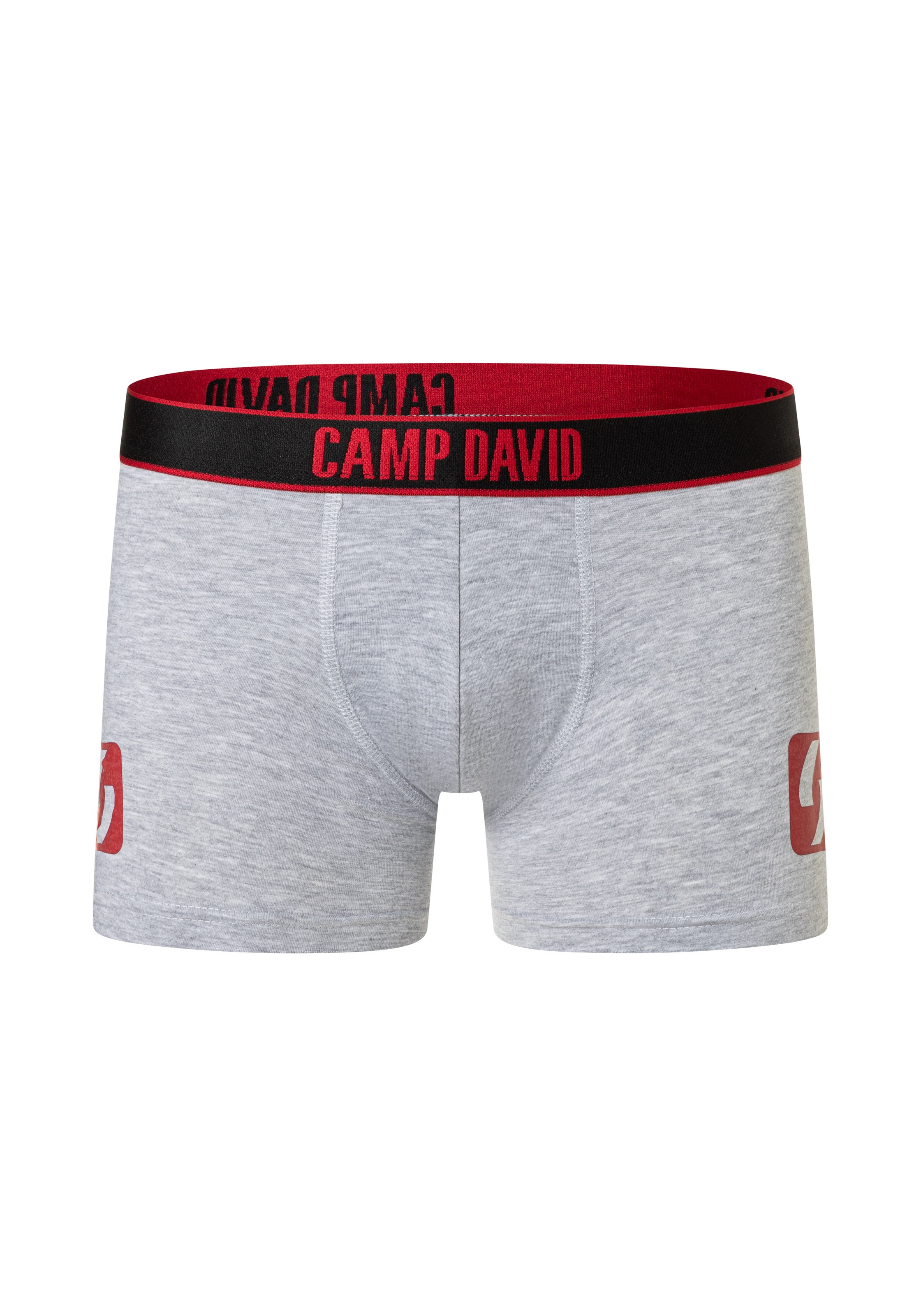 CAMP DAVID Boxershorts »casual« Boxershorts, mit doppellagiger Tasche, aus gekämmter Baumwolle