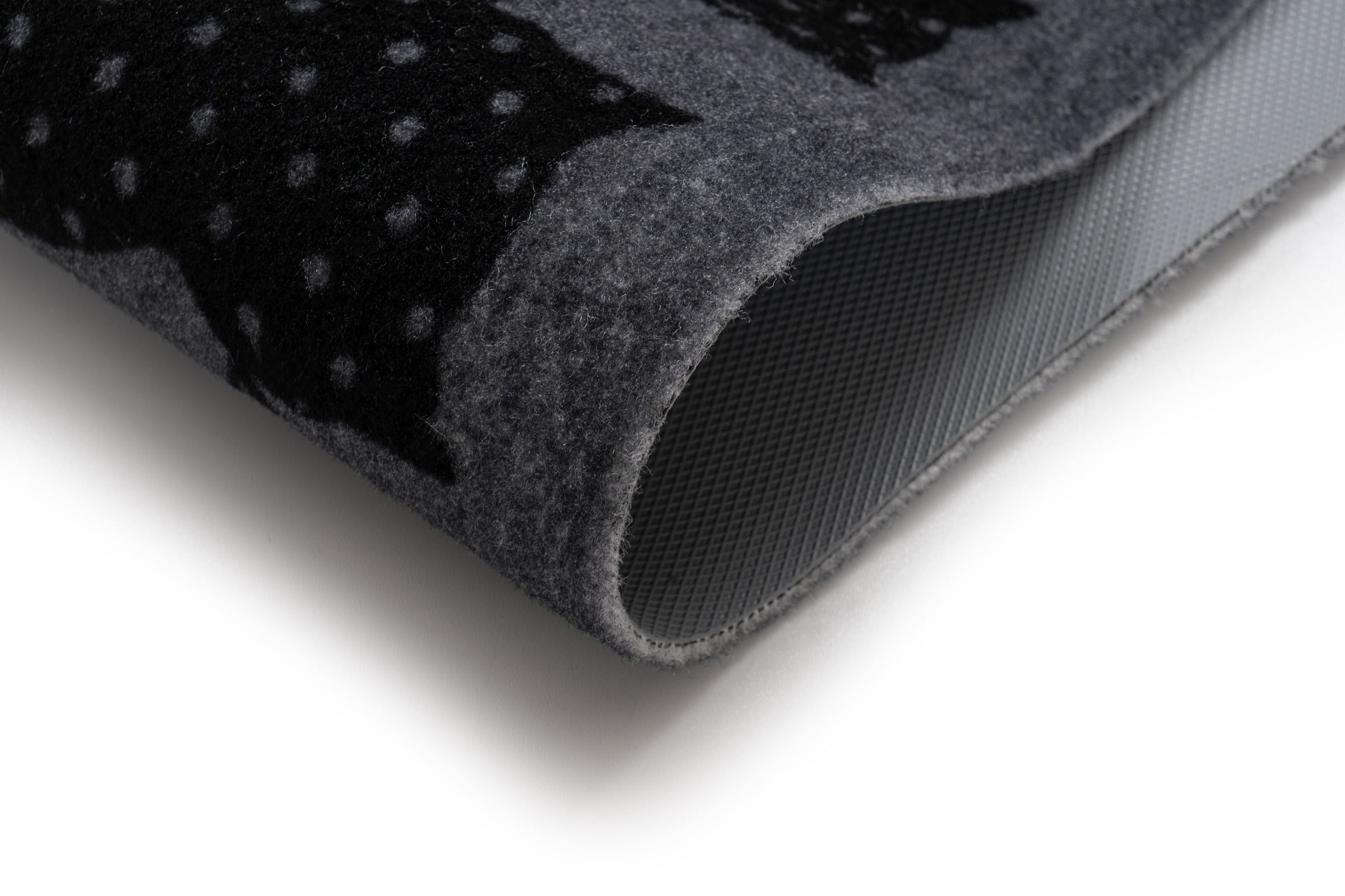 Kayoom Fussmatte »Cosy Entry 425« rechteckig 6 mm Höhe Türmatte, Schmutzfang, Katzen, Eingang