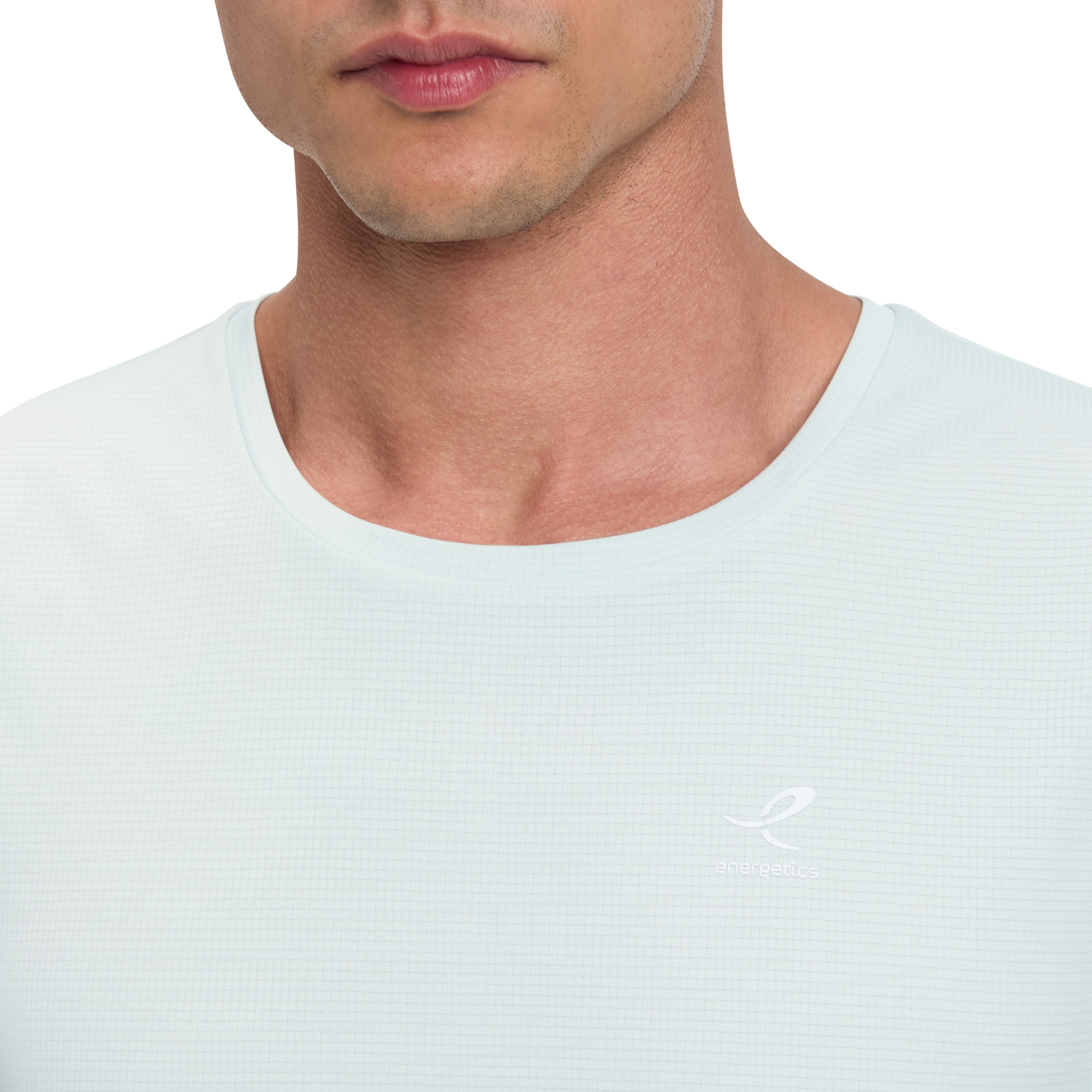 Energetics Laufshirt »HE.-TANK-SHIRT STEFAN SL M« mit Rundhalsausschnitt mit Bündchen, aus Polyester, Regular Fit