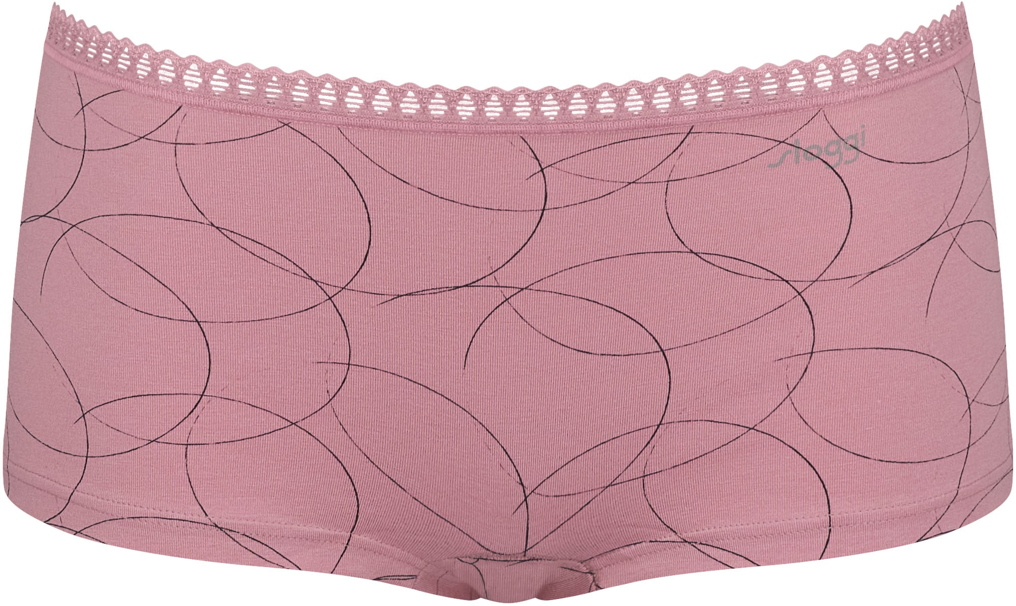 sloggi Pantalon rétro »GO Crush« 3er Pack,  Spitzendetails, Multipack, Baumwollmix, weich, elastisch, bequem