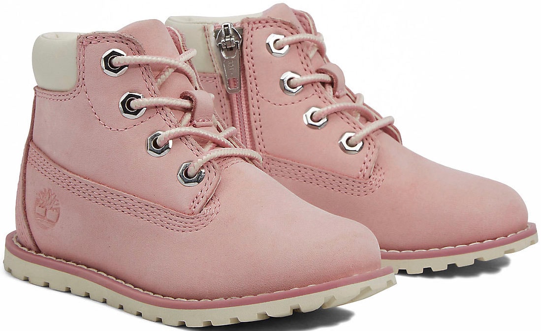 Timberland Bottines à lacets »POKEY PINE MID LACE UP WITH ZIP BOOT«  Winterstiefel, Schnürstiefel, Winterschuhe