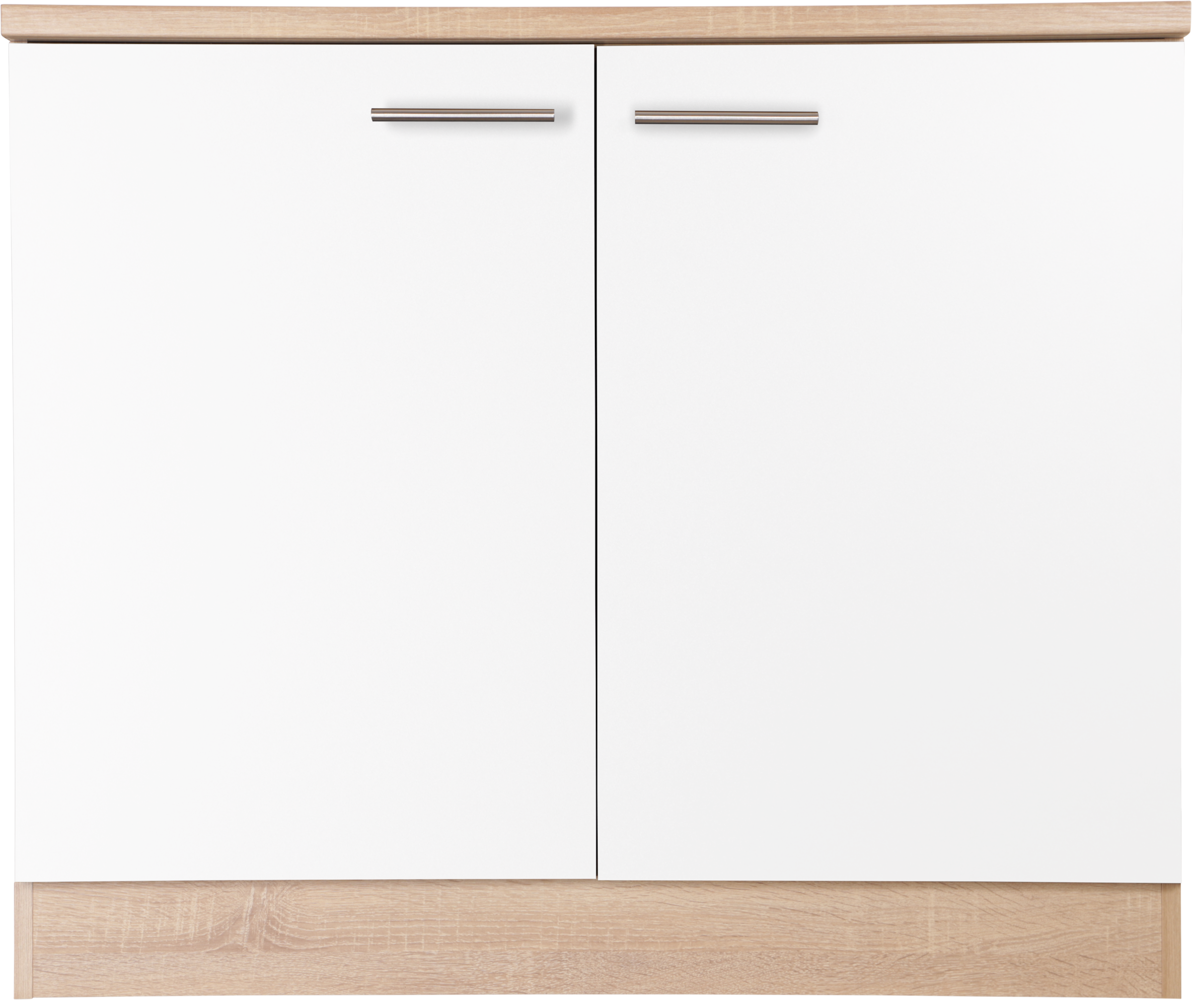 RESPEKTA Spülenschrank »Merle« Breite 100 cm, mit Soft-Close Funktion, Stangengriffe aus Metall