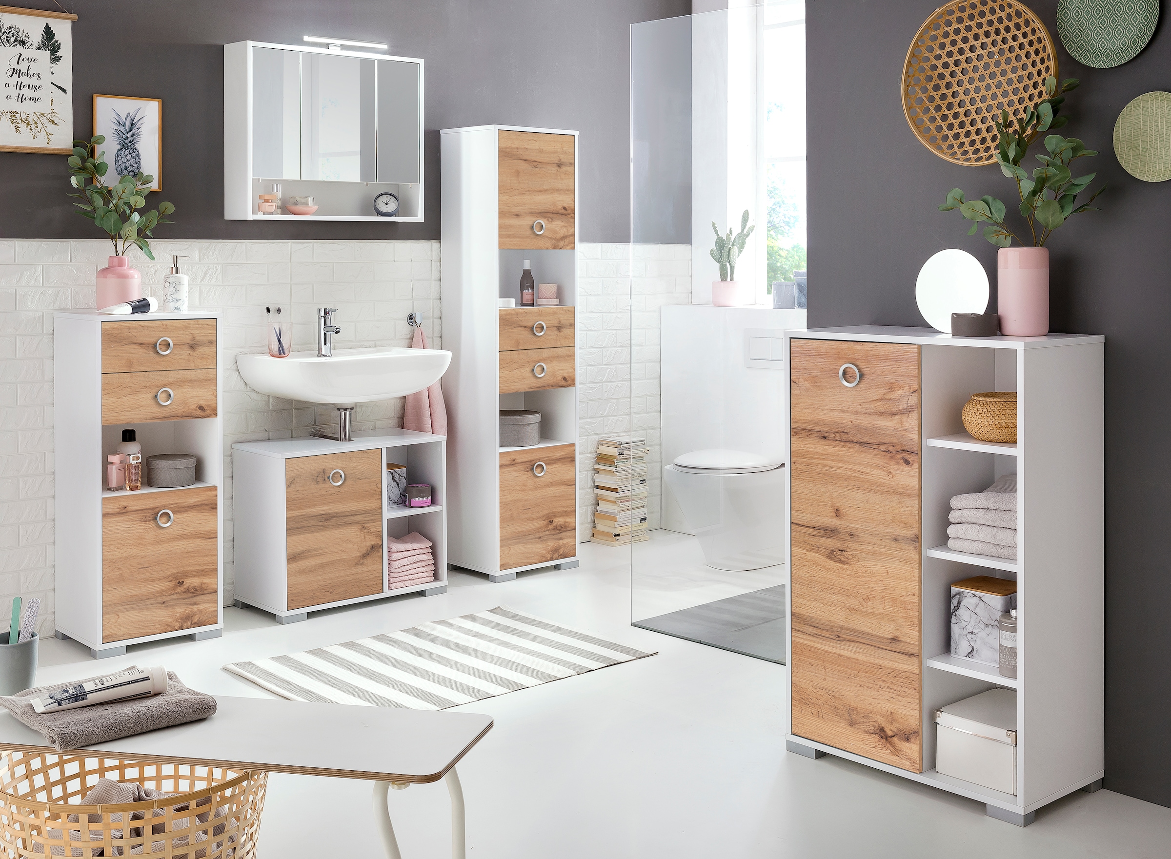 welltime Midischrank »Kimi, Höhe 105,2 cm« 1 Stk. tlg. Made in Germany