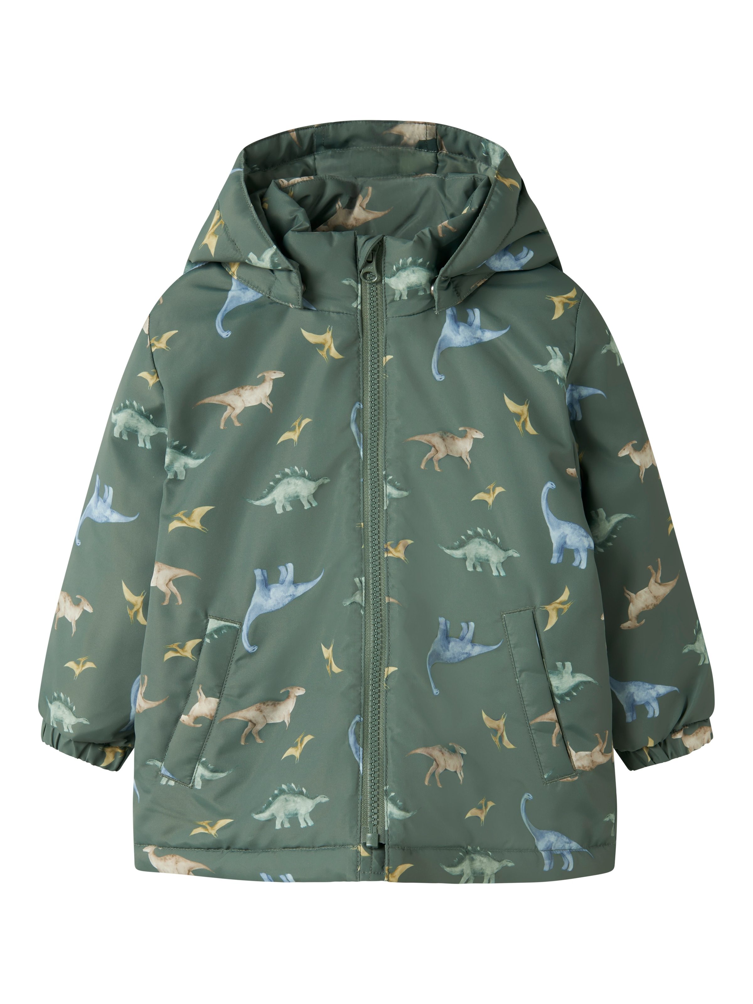 Name It Veste d'extérieur »NMMMAX JACKET PA AOP NOOS« avec capuche Fibres synthétiques, déperlantes, avec capuche amovible