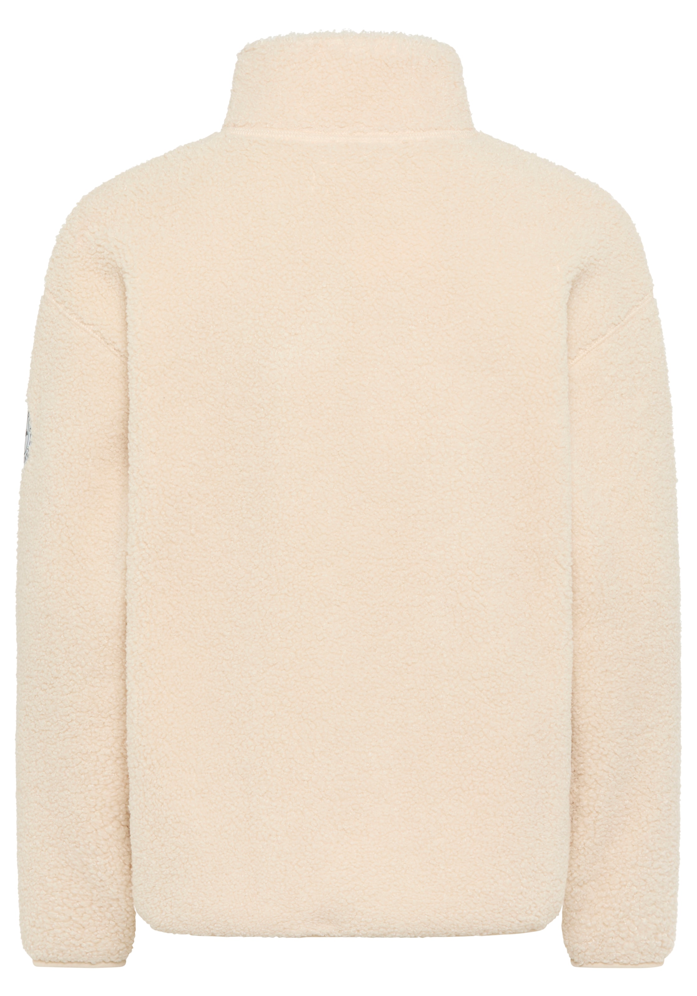 KangaROOS Sweatjacke »Kuschel-Jacke mit reflektierendem Badge« Weicher Teddyplüsch