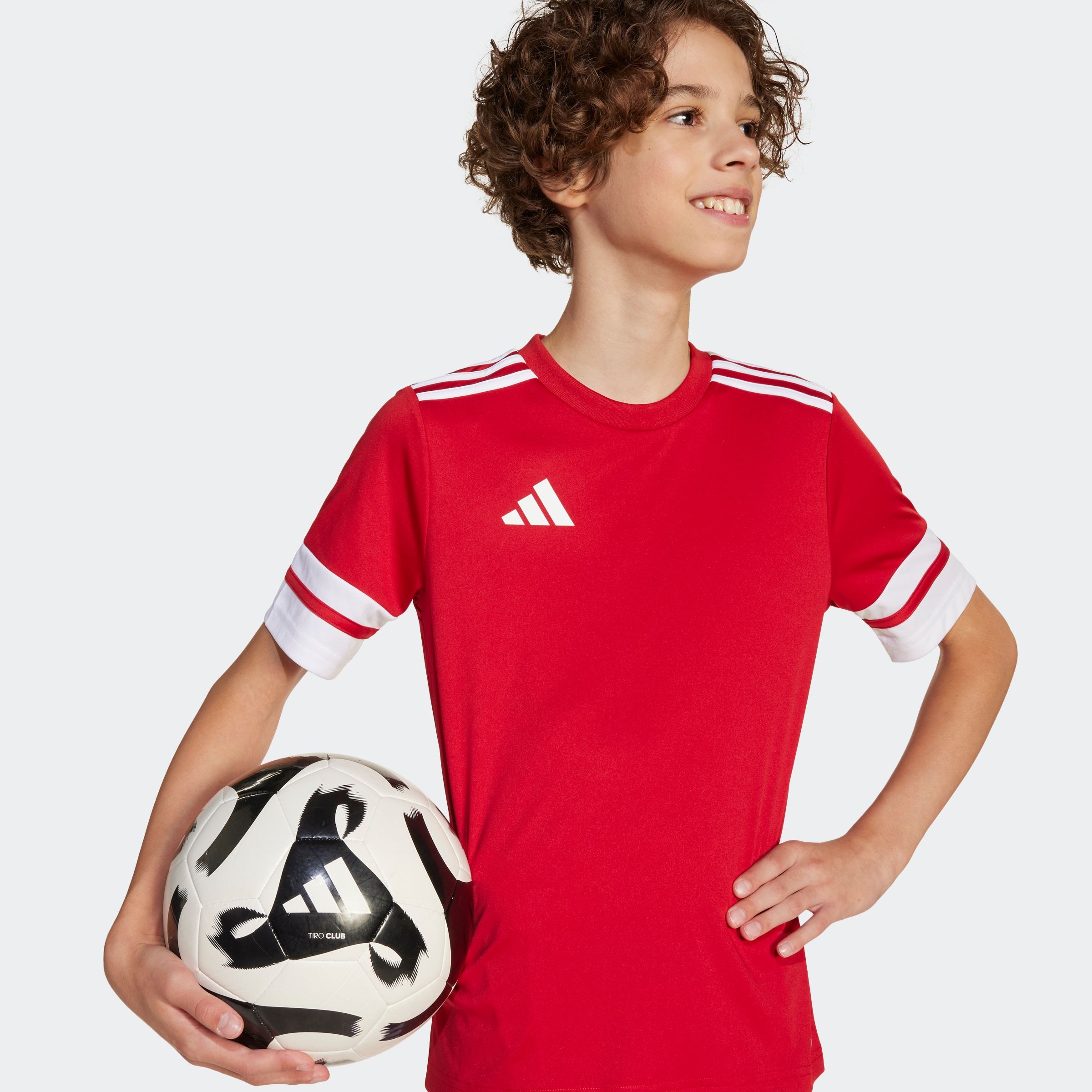 adidas Performance Maillot de foot »SQUADRA 25 KIDS TRIKOT« pour enfants, avec technologie AEROREADY, en polyester, manches courtes