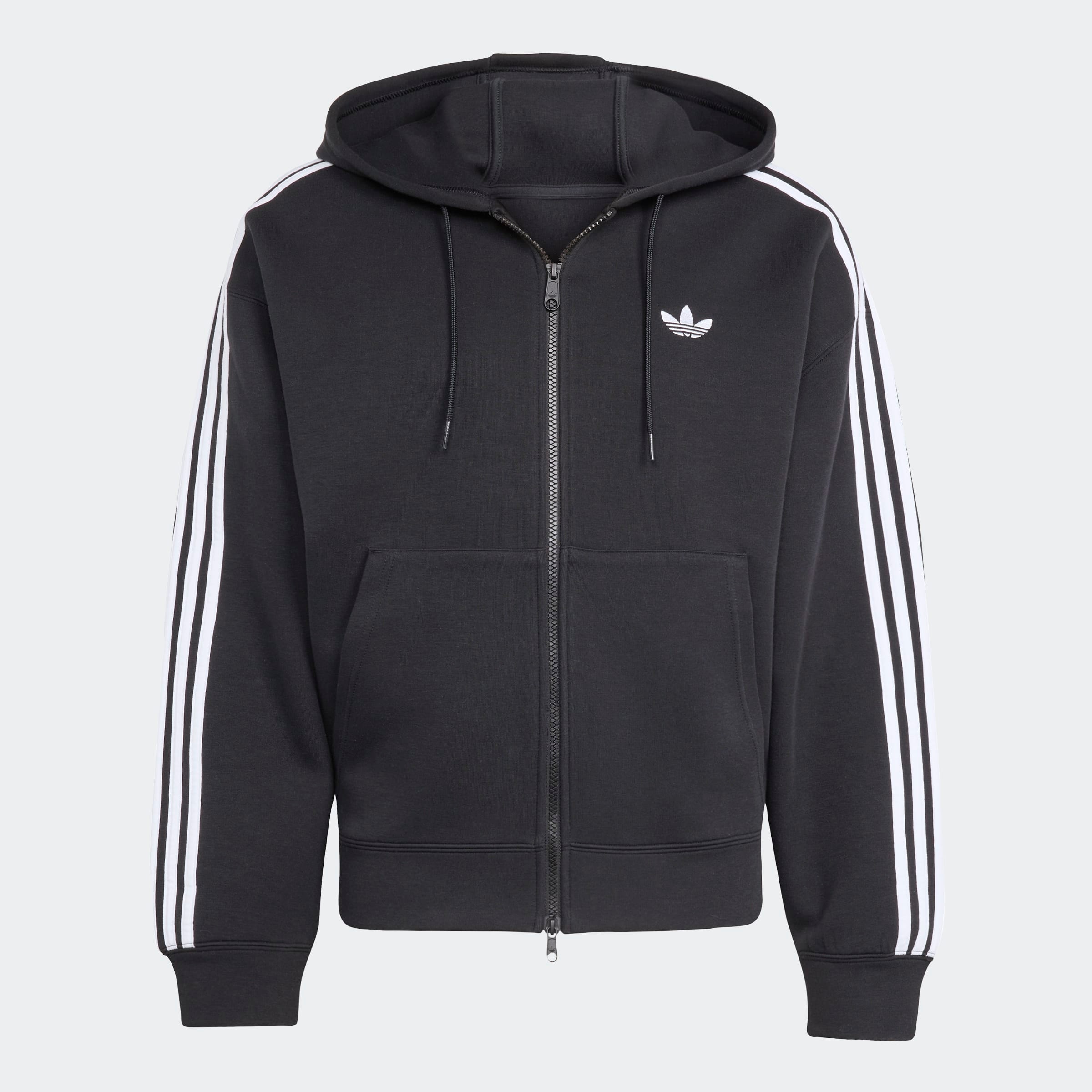 adidas Originals Kapuzensweatshirt »SPACER HOODIE«, mit Reissverschluss, lockere Oversize-Passform
