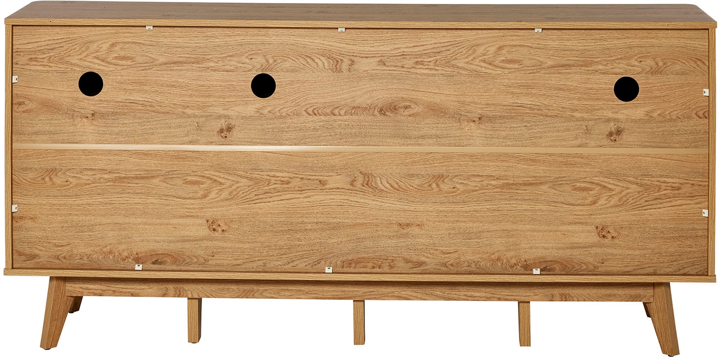 Jahnke Buffet »WAVE SB 170« 1 cuis tlg. Buffet, 3 tiroirs + 3 portes, design ondulé, largeur 169,5 cm