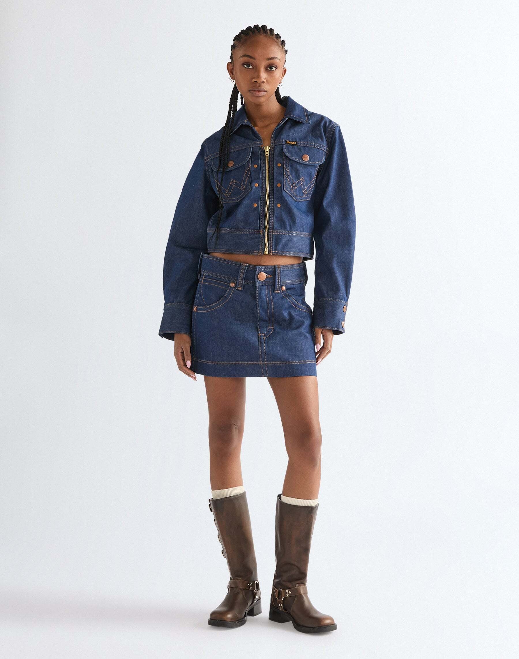 Wrangler Jeansrock »WRANGLER Jeansrock Super Wrangler«