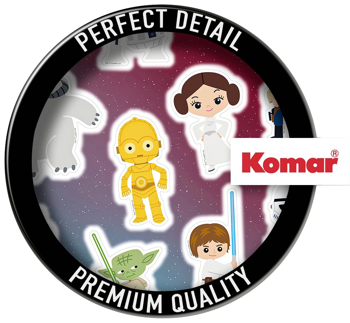 Komar Wandtattoo »Star Wars Little Heroes - Grösse 50 x 70 cm« selbstklebend, Wandsticker, Kinderzimmer