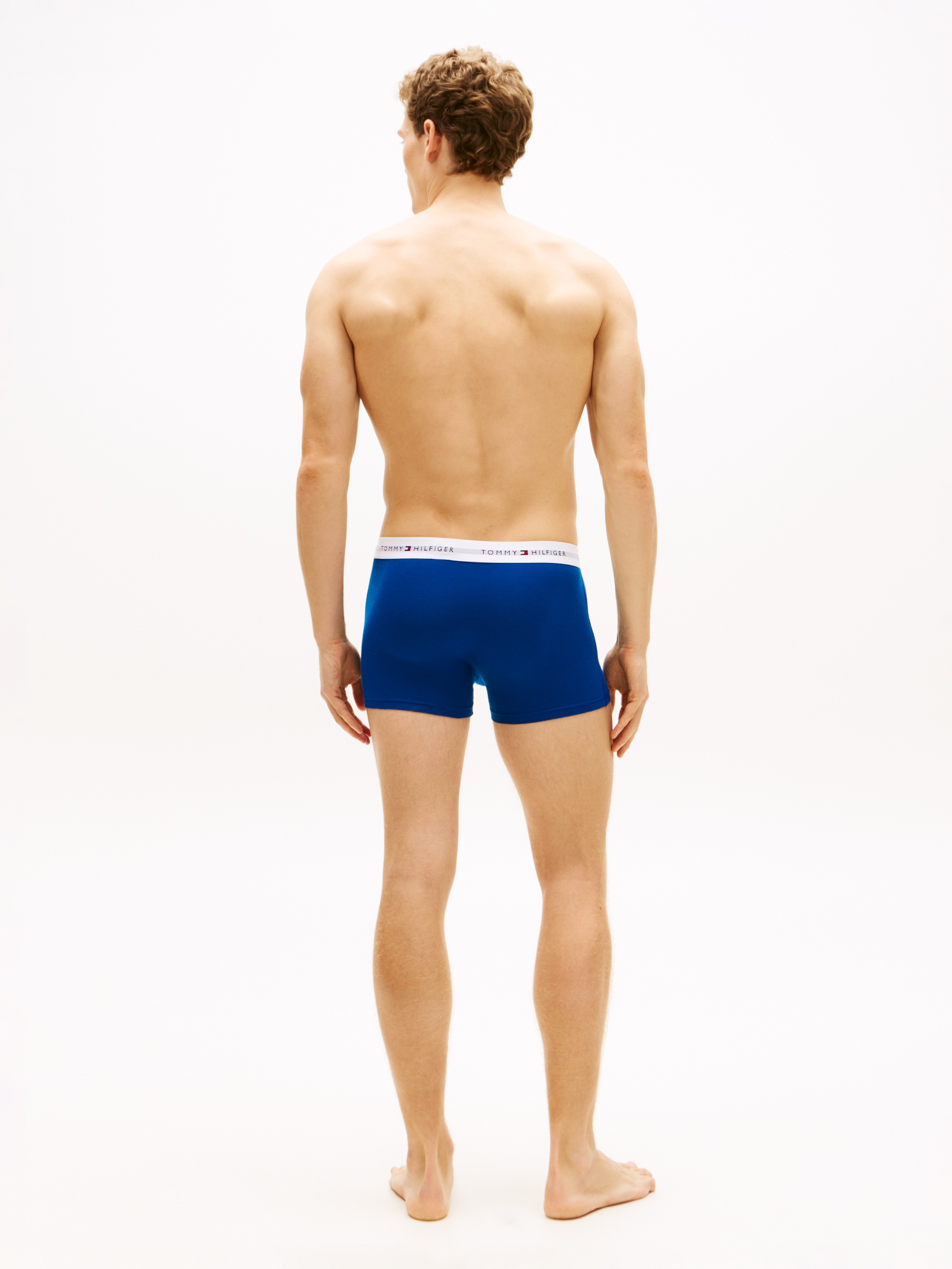 Tommy Hilfiger Underwear Tronc Paquet, 7 cuis Taille élastique avec inscription logo