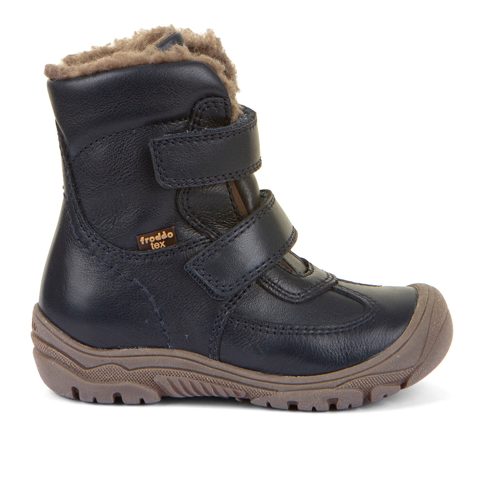 froddo® Bottes d'hiver »LINZ WOOL TEX HIGH«  bottes à scratch, bottes de neige avec doublure en laine