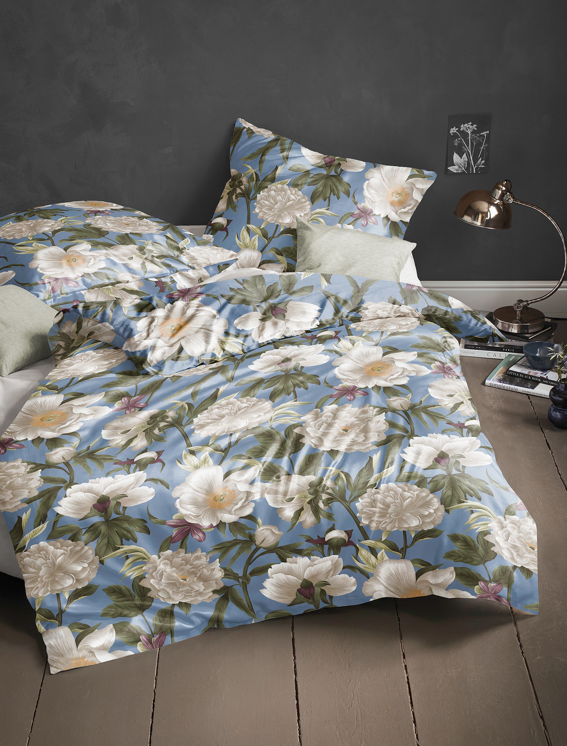 Irisette Linge de lit »Wave 8777« 2 Mako-satin, agréable à porter et respirant, qualité toute l'année