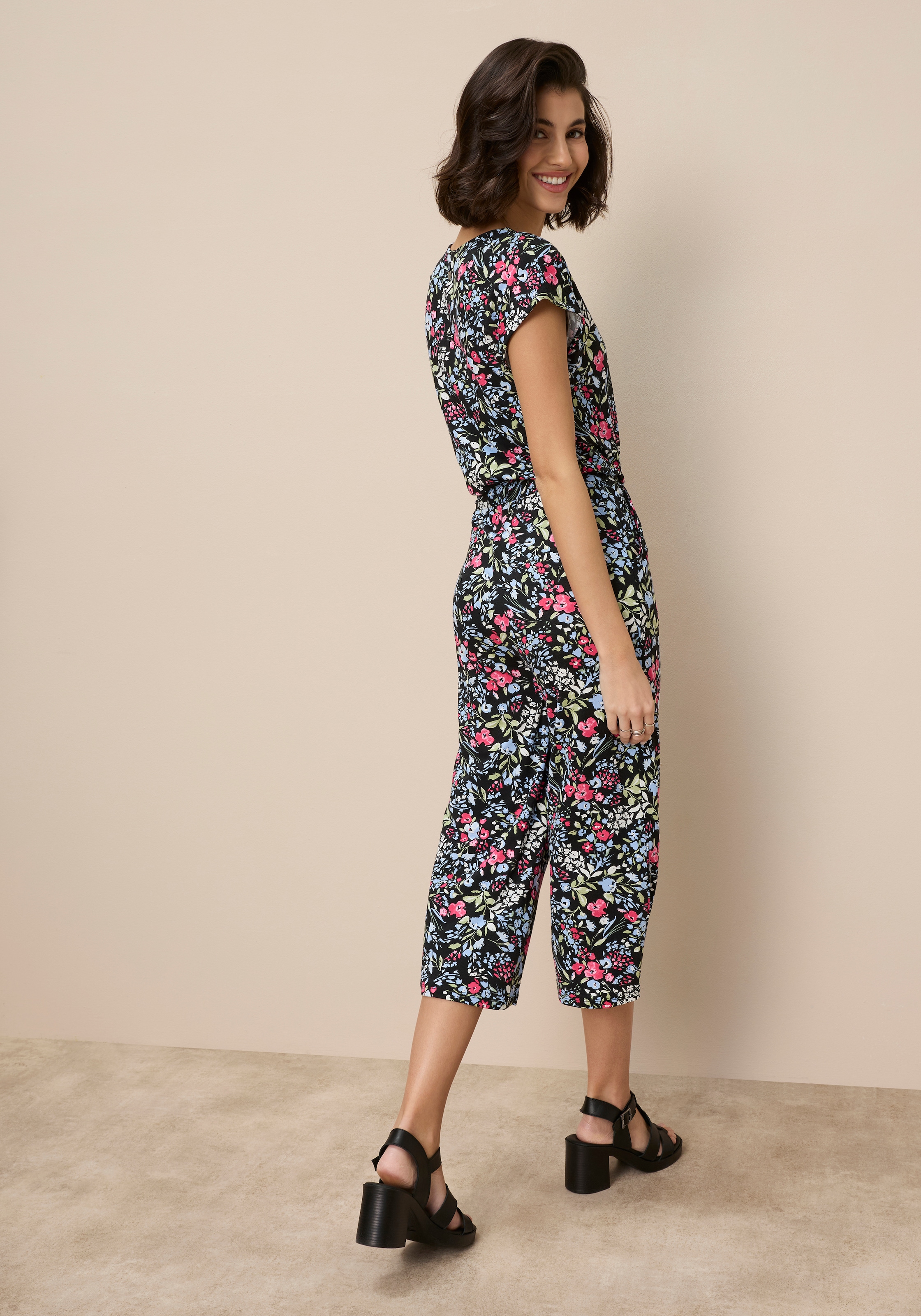 Tamaris Combinaison culotte mit Bindegürtel