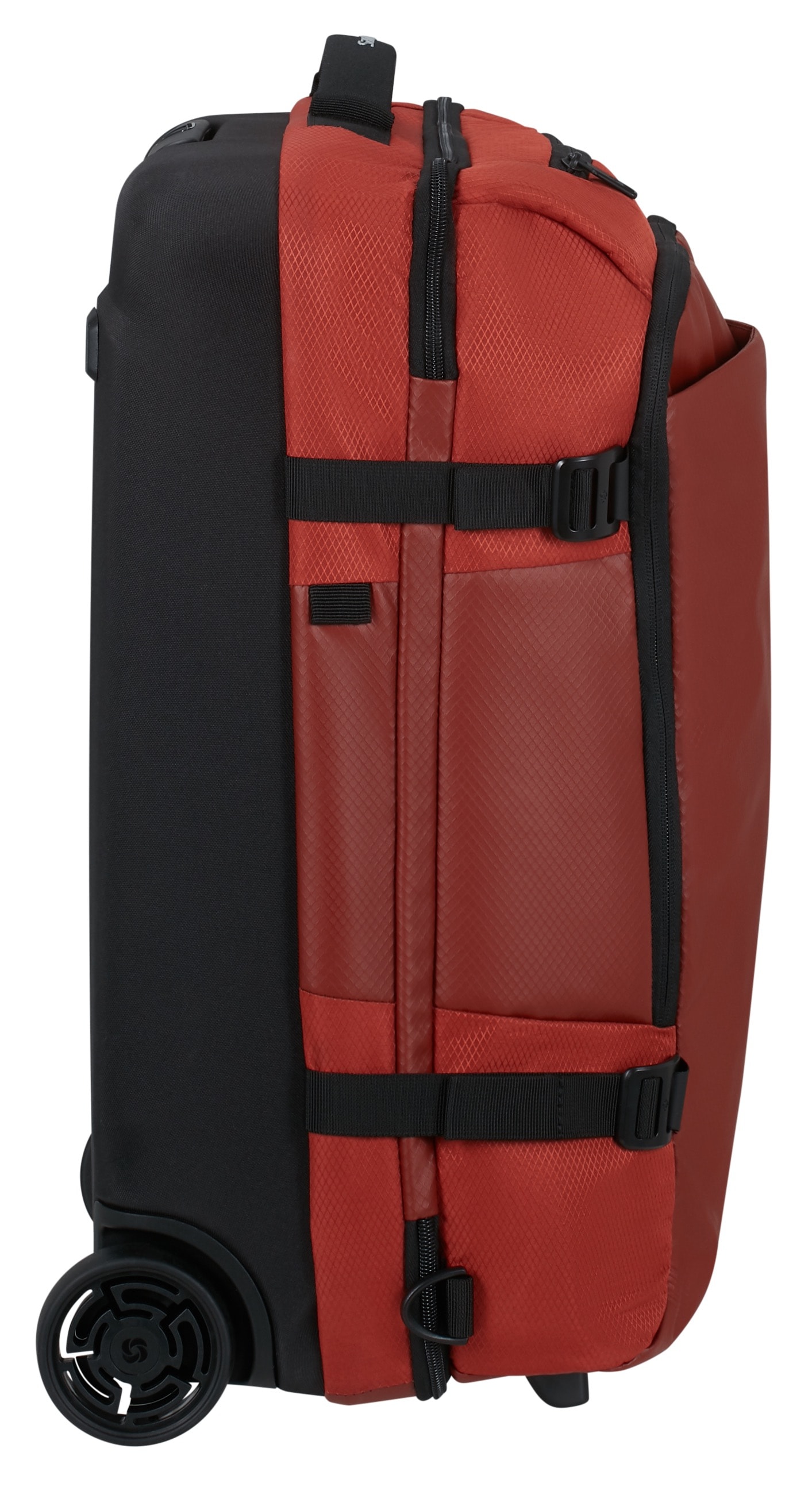 Samsonite Sac de voyage »ARMOX, 55 cm« duffle avec roulettes, serrure TSA, sangles de fixation, châssis trolley