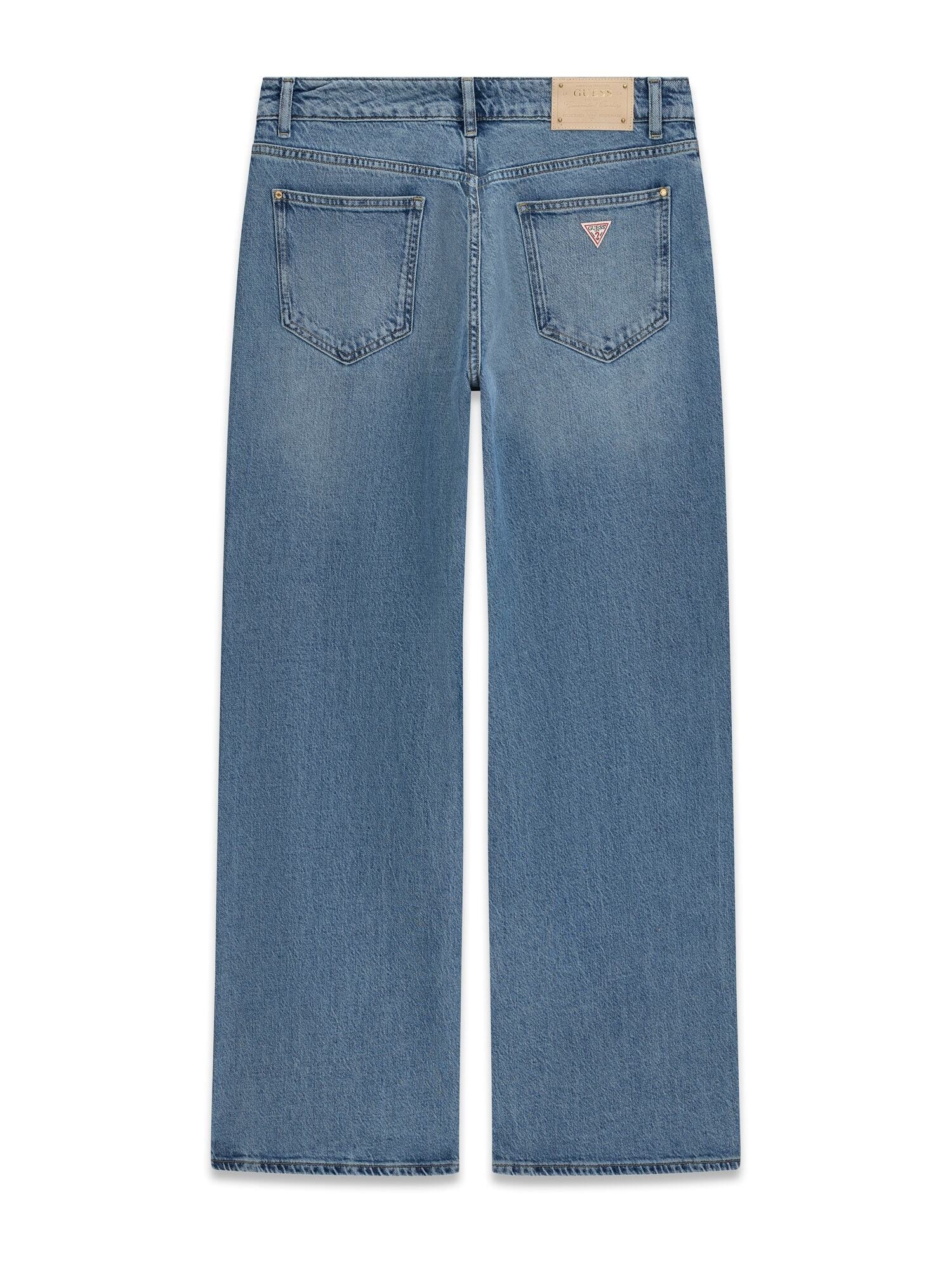 Guess Jeans Relax-fit »LOW RISE BAGGY« avec ceinture basse, mélange de coton