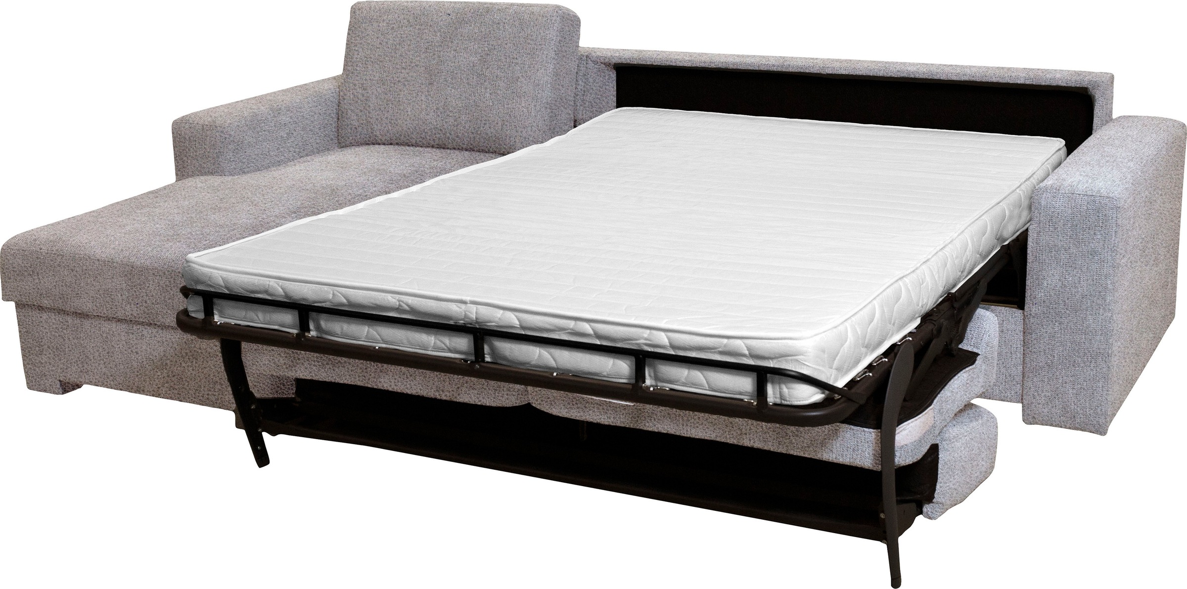 Home affaire Ecksofa »Roma "L" Dauerschlaffunktion, mit Unterfederung« Matratzenhöhe 14cm, , Liegemasse ca 163x198 cm, L-Form