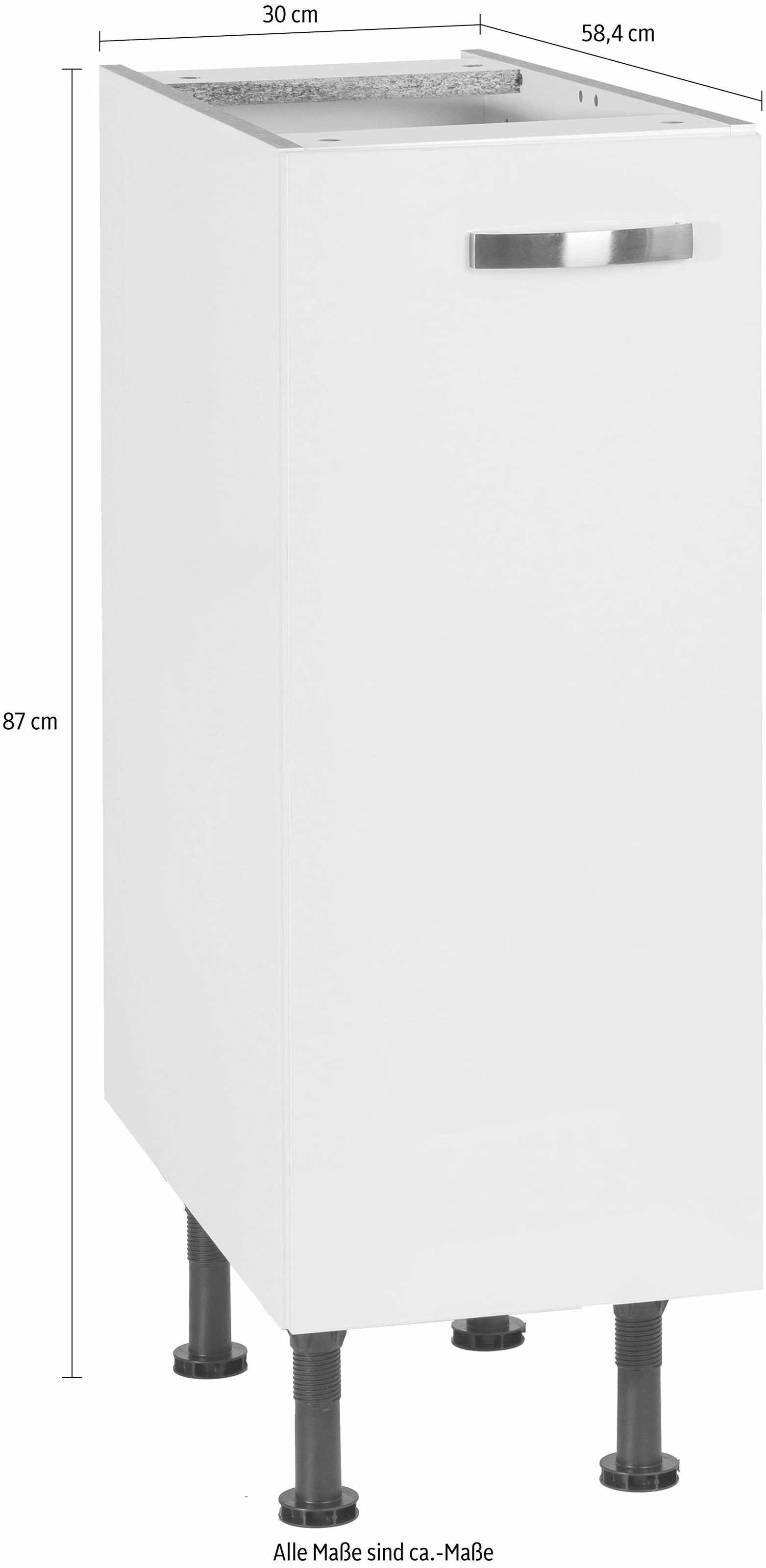 KOCHSTATION Armoire basse »KS-Cara« largeur 30 cm