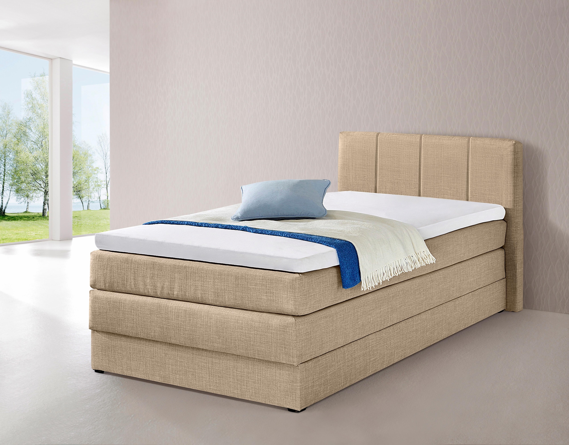 hapo Lit boxspring avec coffre de lit