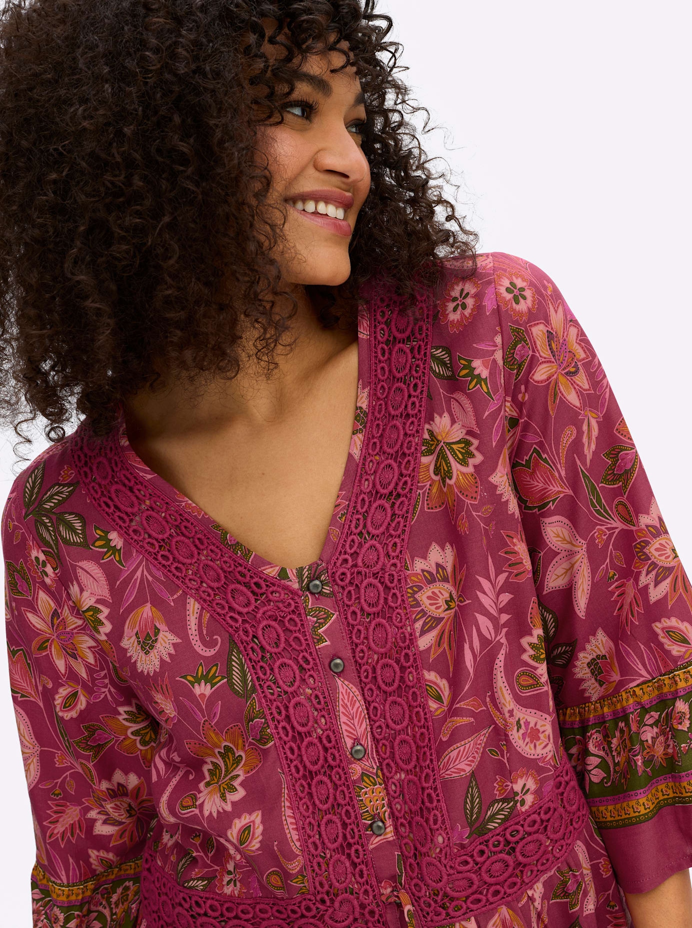 sheego by Joe Browns Blouse à pression