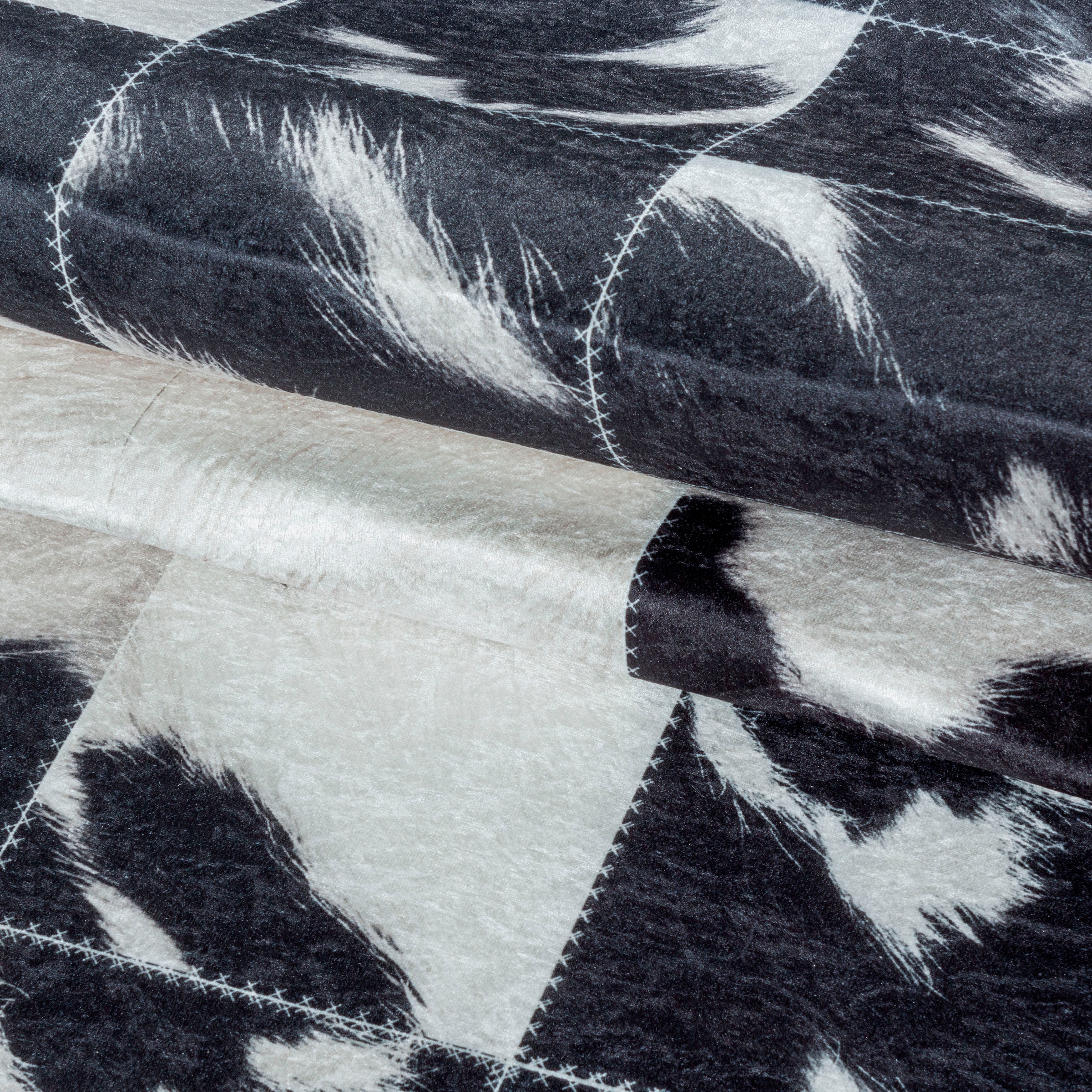 Ayyildiz Teppiche Teppich »FIESTA 4307« rechteckig 6 mm Höhe Läufer, Pflegeleicht / Moderner Fell Look