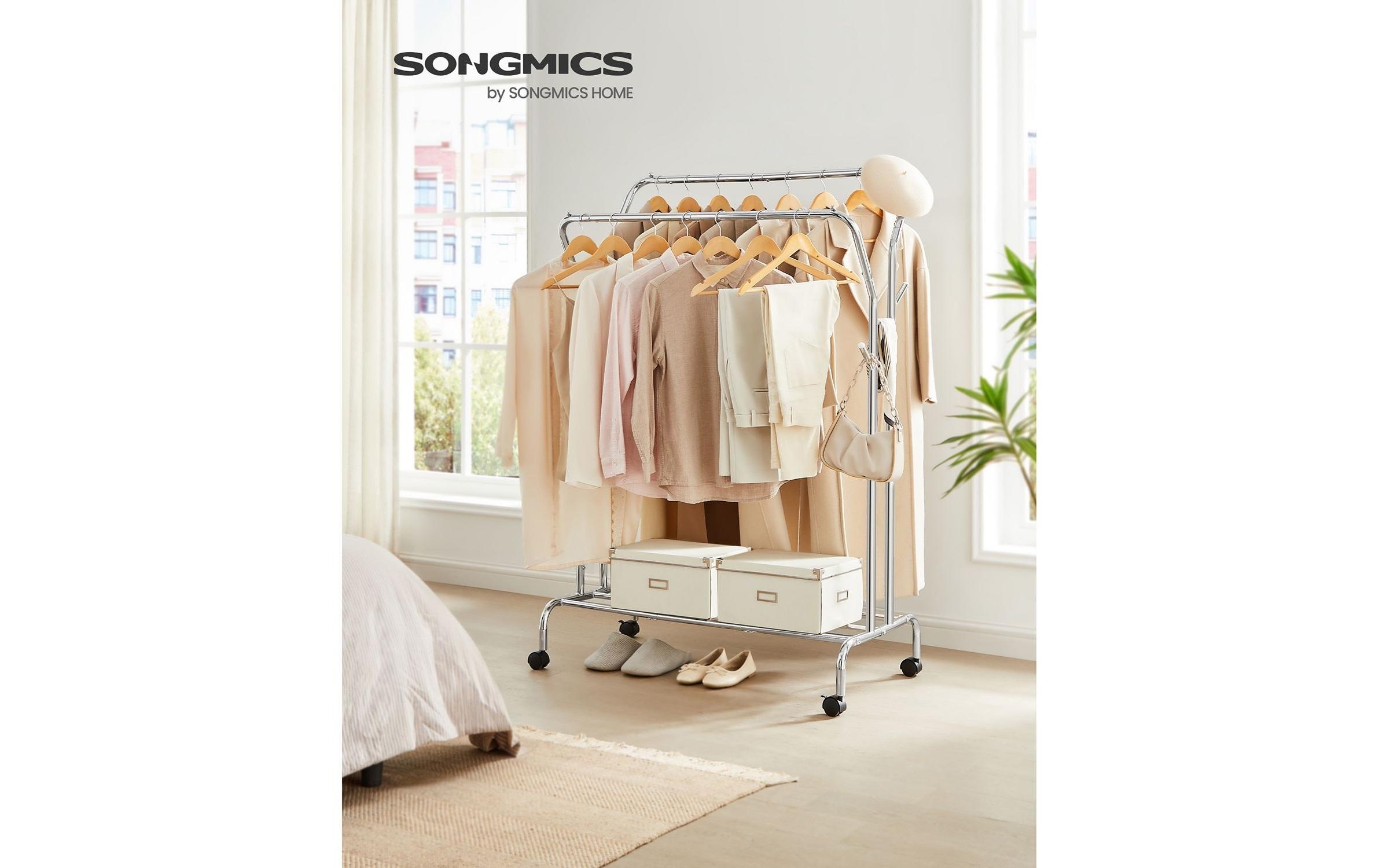 SONGMICS Porte-manteau »mit doppelter Kleiderstange«