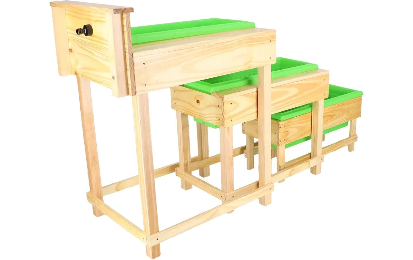 esschert design Wasserspieltisch »Holz, 3-teilig«