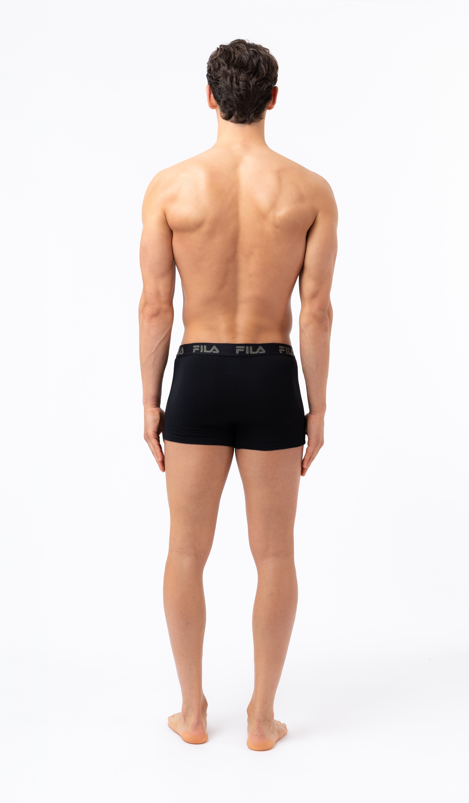 Fila Boxer 3er Pack,  ohne Eingriff, elastisch, Baumwollmix