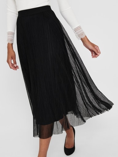 ONLY Maxi jupe »ONLLAVINA SKIRT JRS« polyester