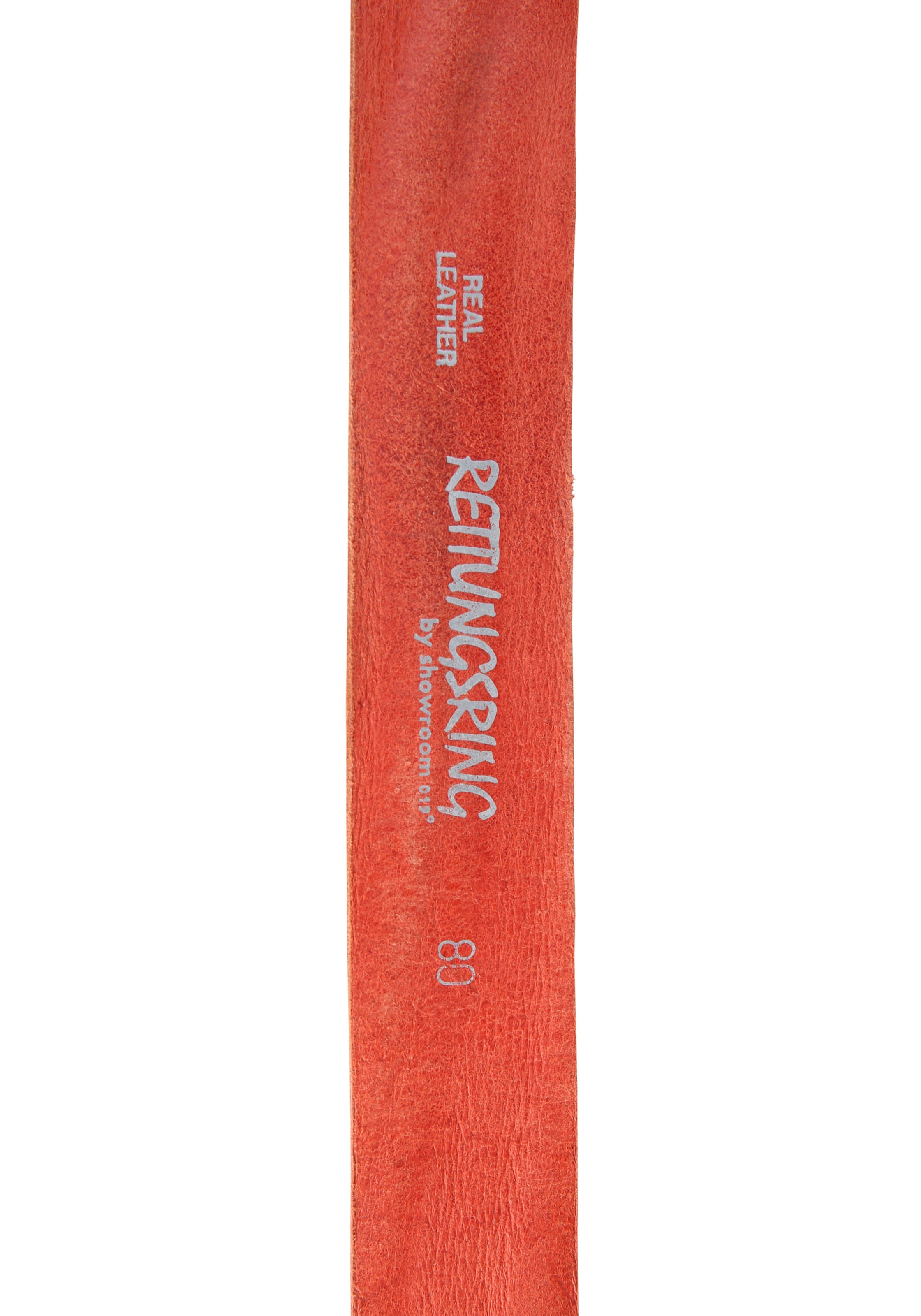 Rettungsring Gürtel Ledergürtel mit austauschbarer Schliesse »Auster Muschel Schwarz«